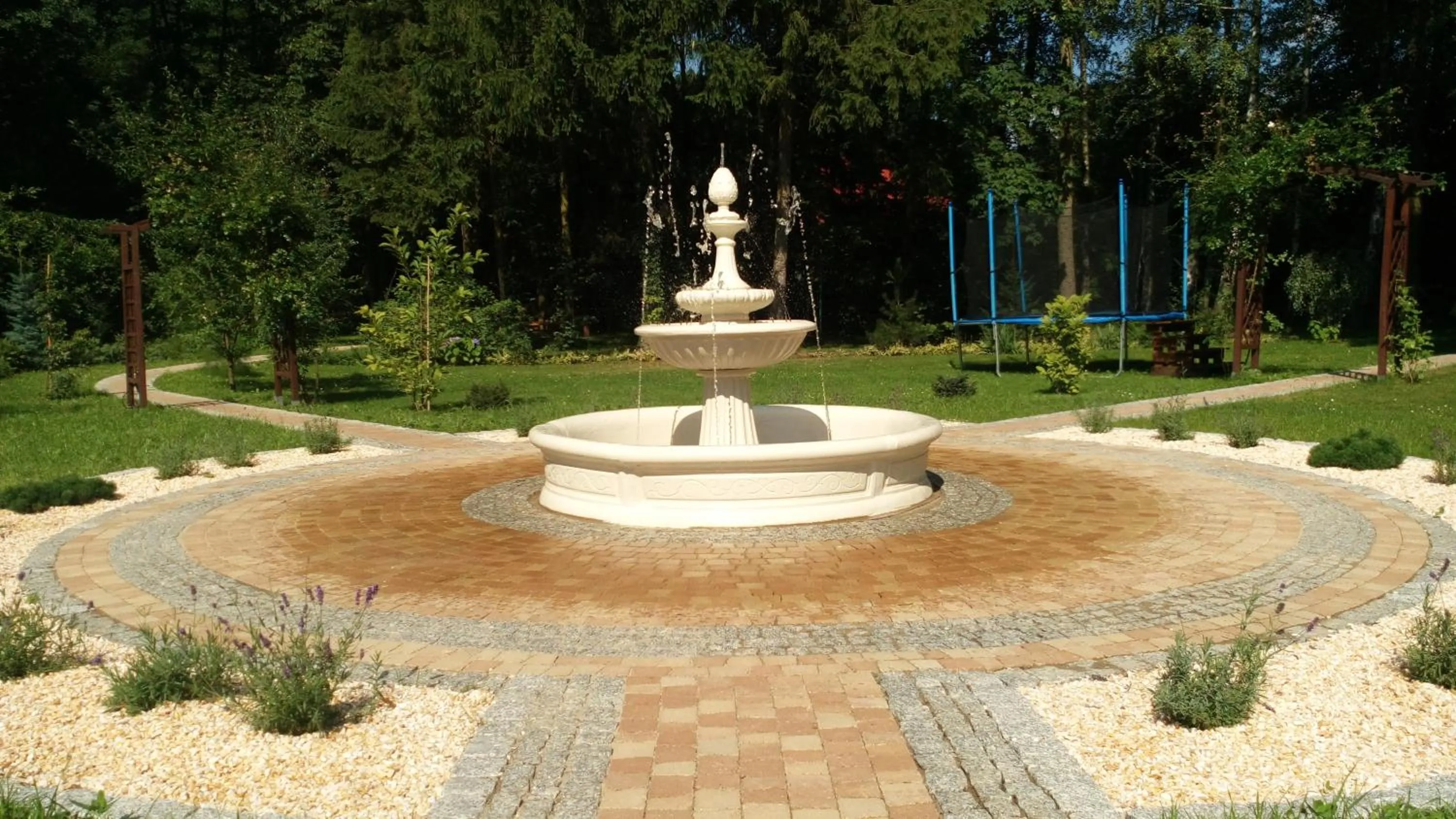 Garden in Willa Puławianka
