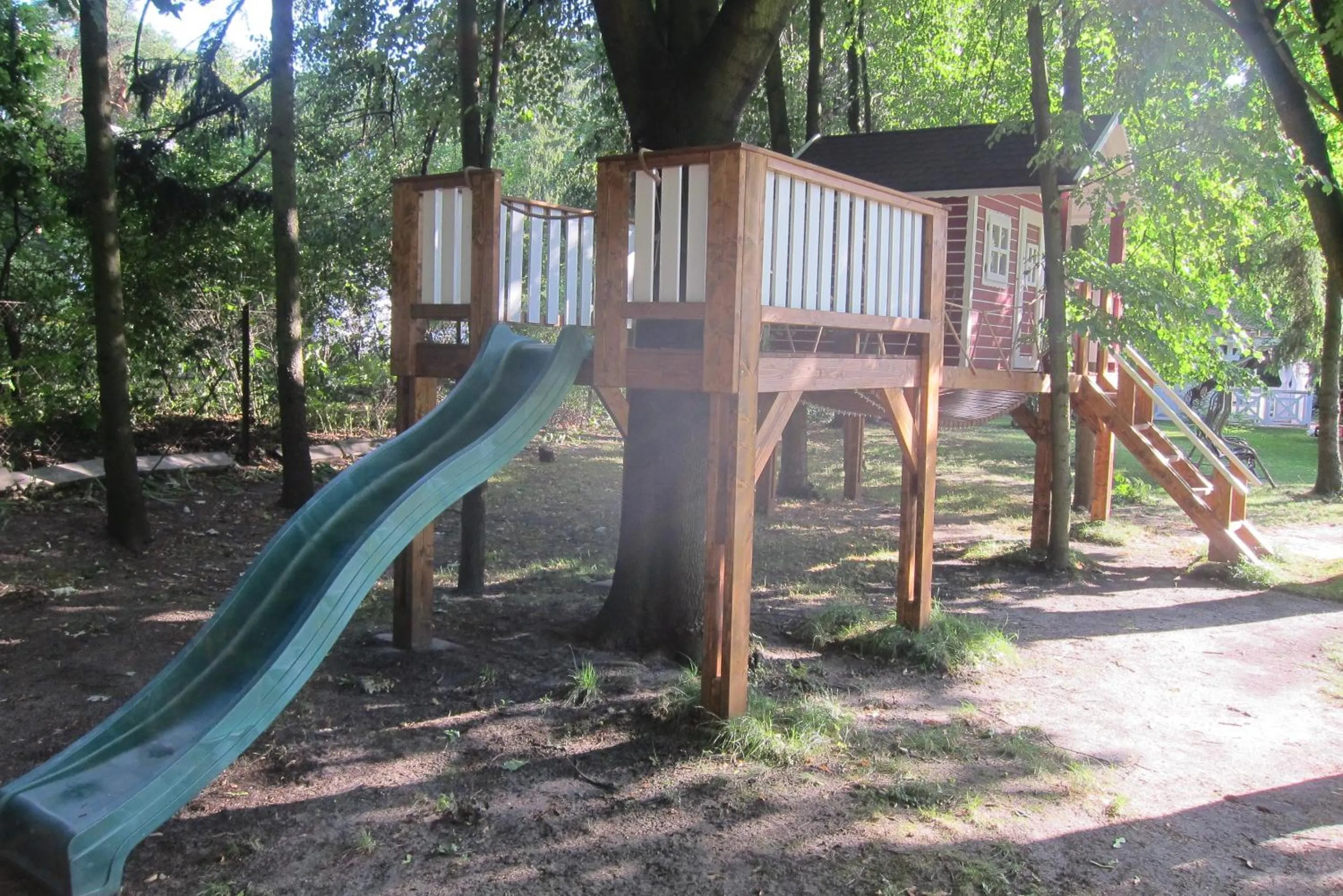 Children play ground in Willa Puławianka