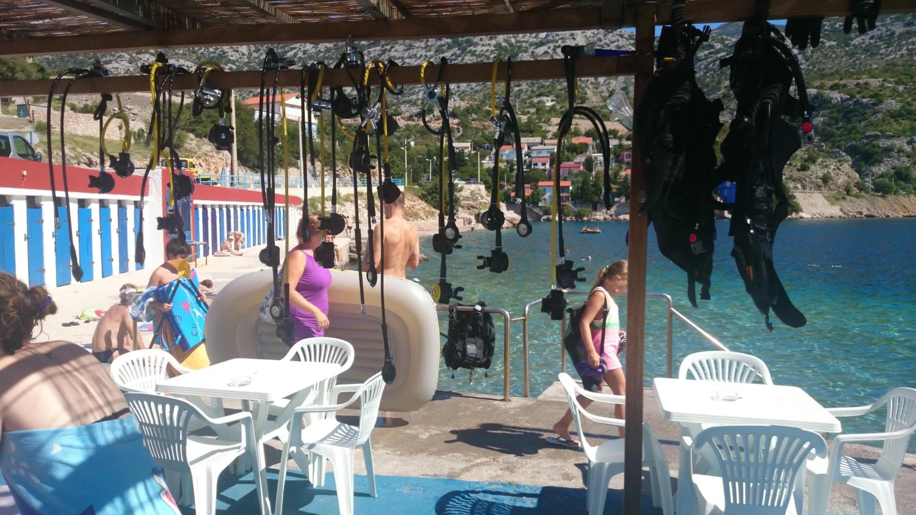 Beach in Hotel Palace Vrkljan