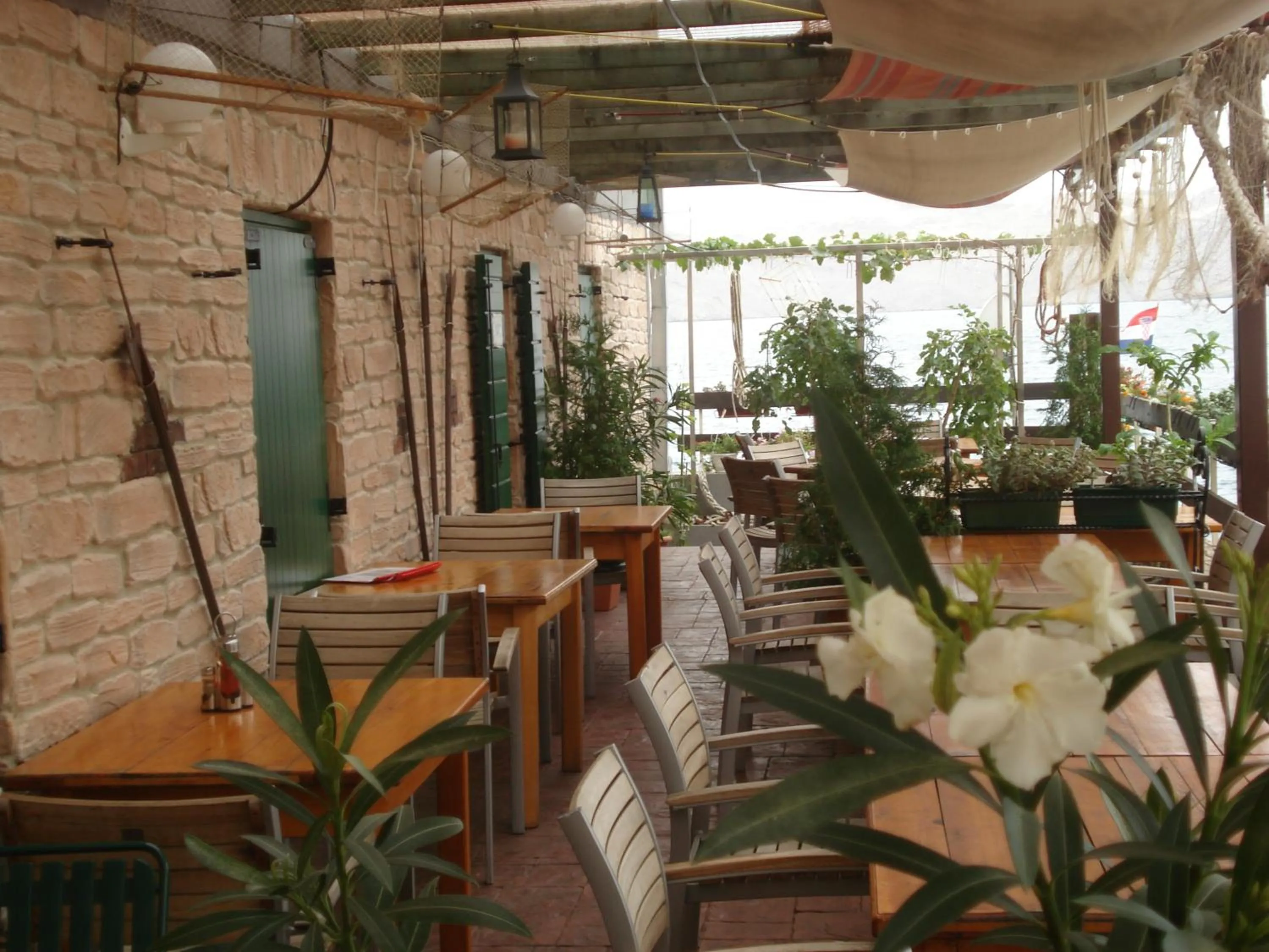 Balcony/Terrace in Hotel Palace Vrkljan