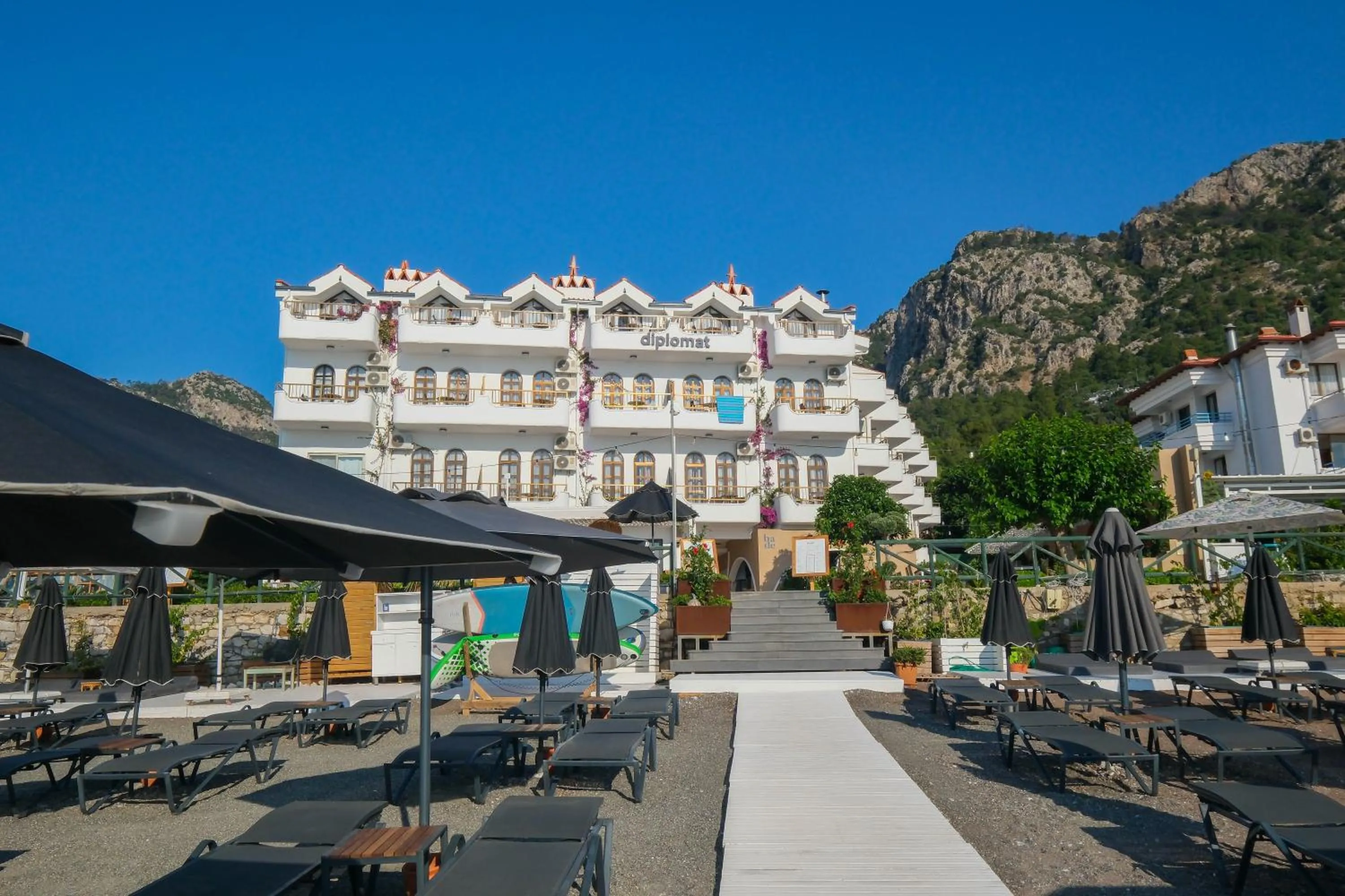 Property building in The Diplomat Hotel