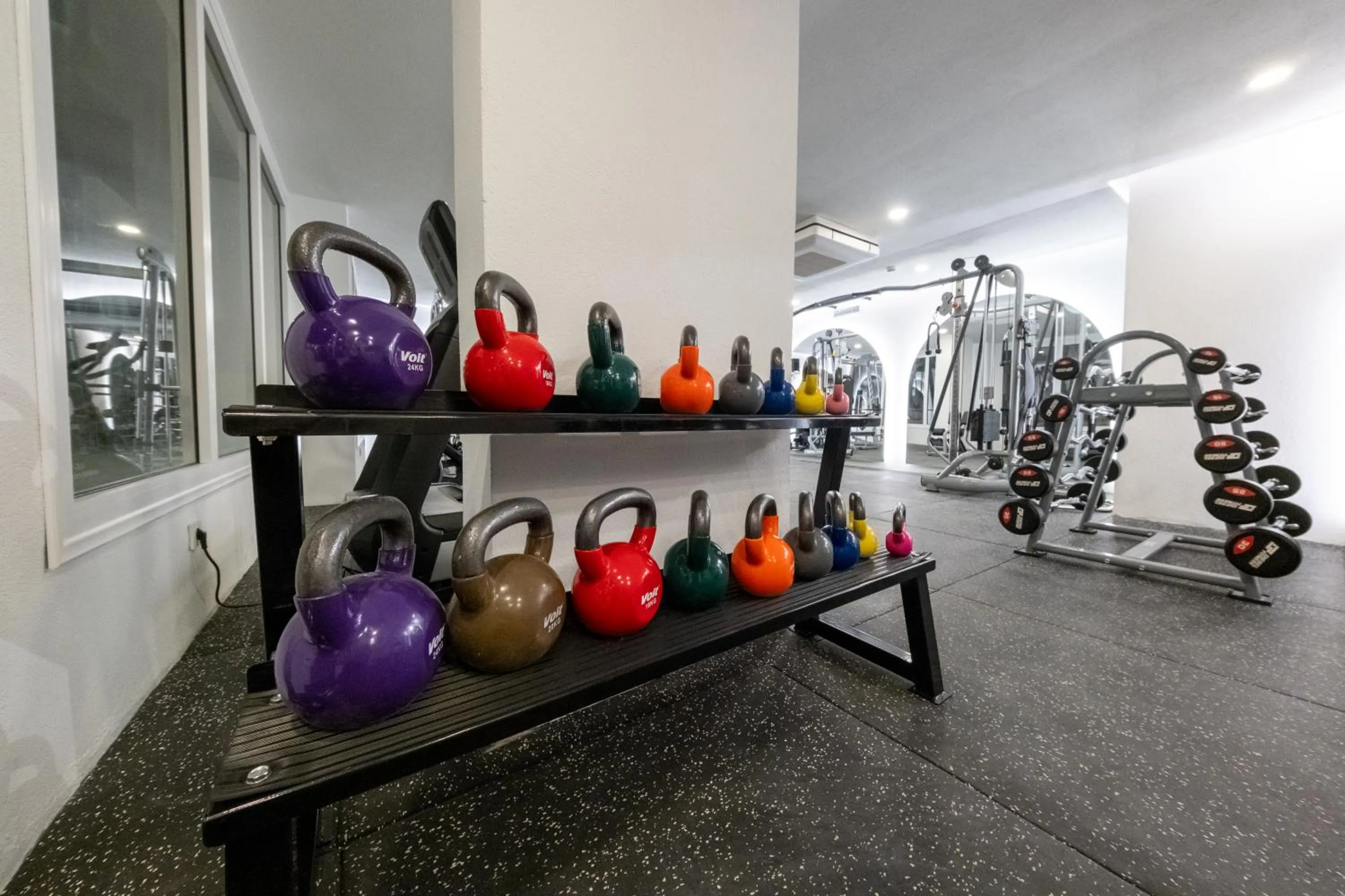 Fitness centre/facilities in The Diplomat Hotel