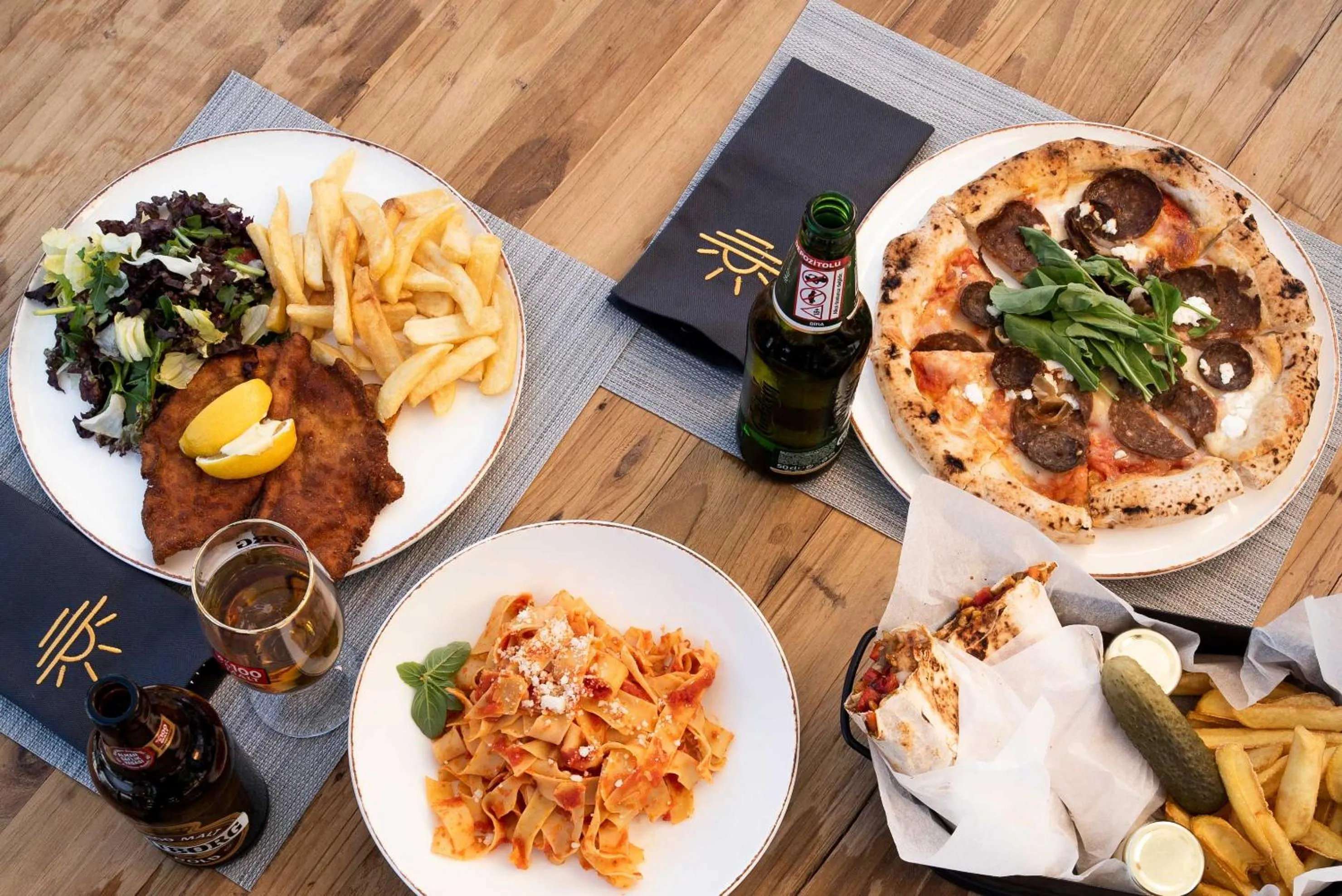 Food and drinks in The Diplomat Hotel