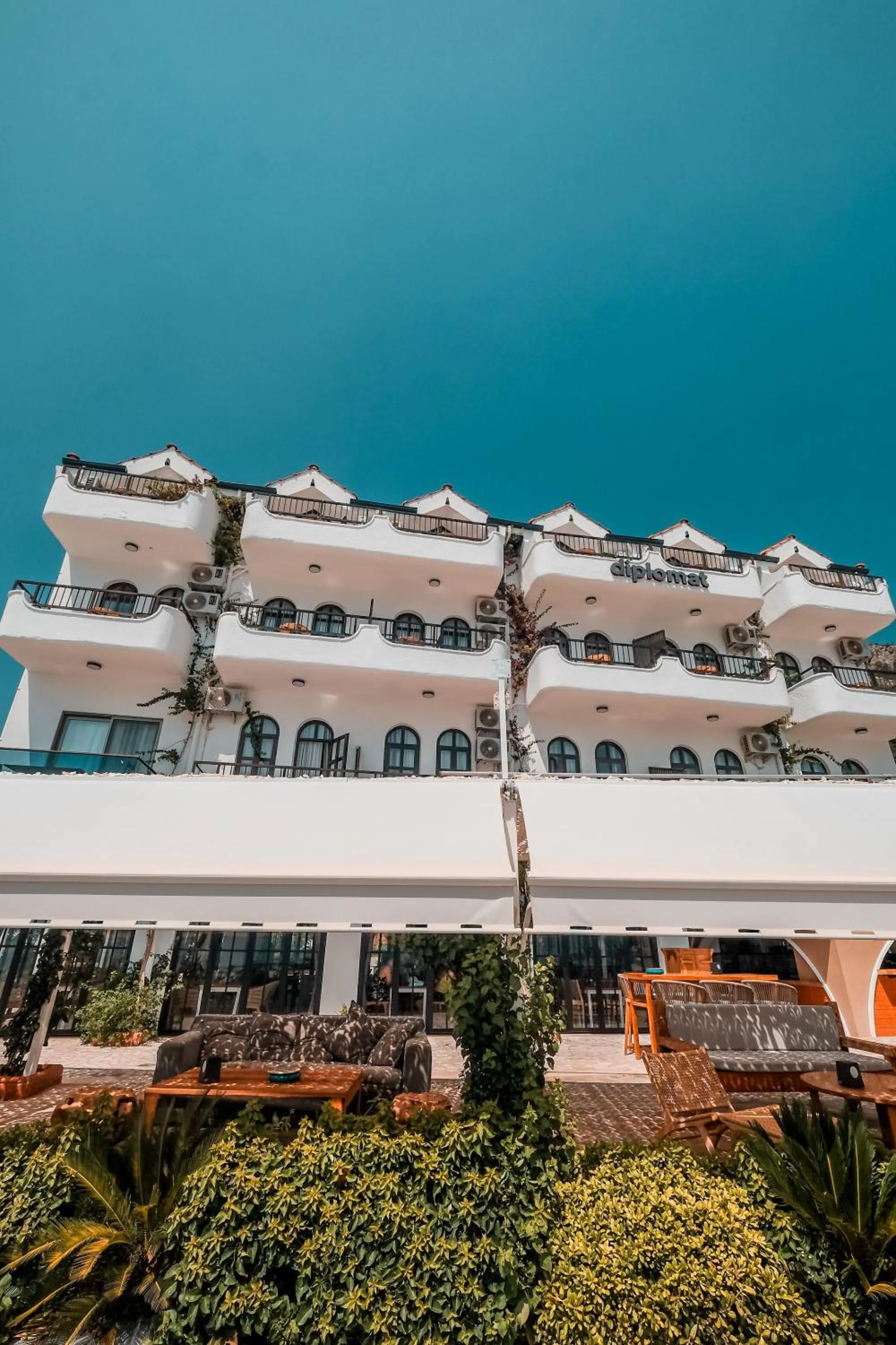 Property building in The Diplomat Hotel