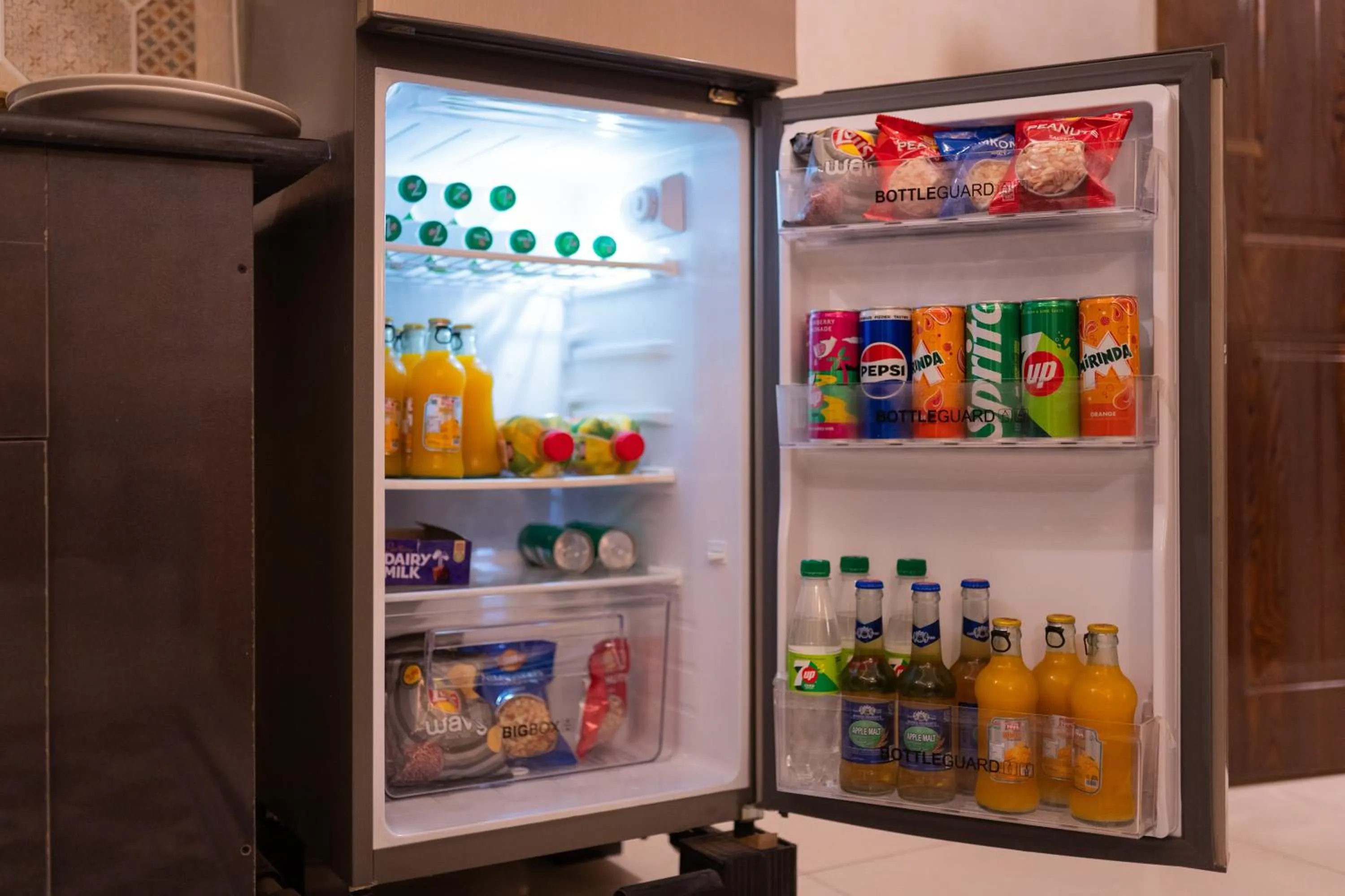 Food and drinks in The nexus Hotel Apartments