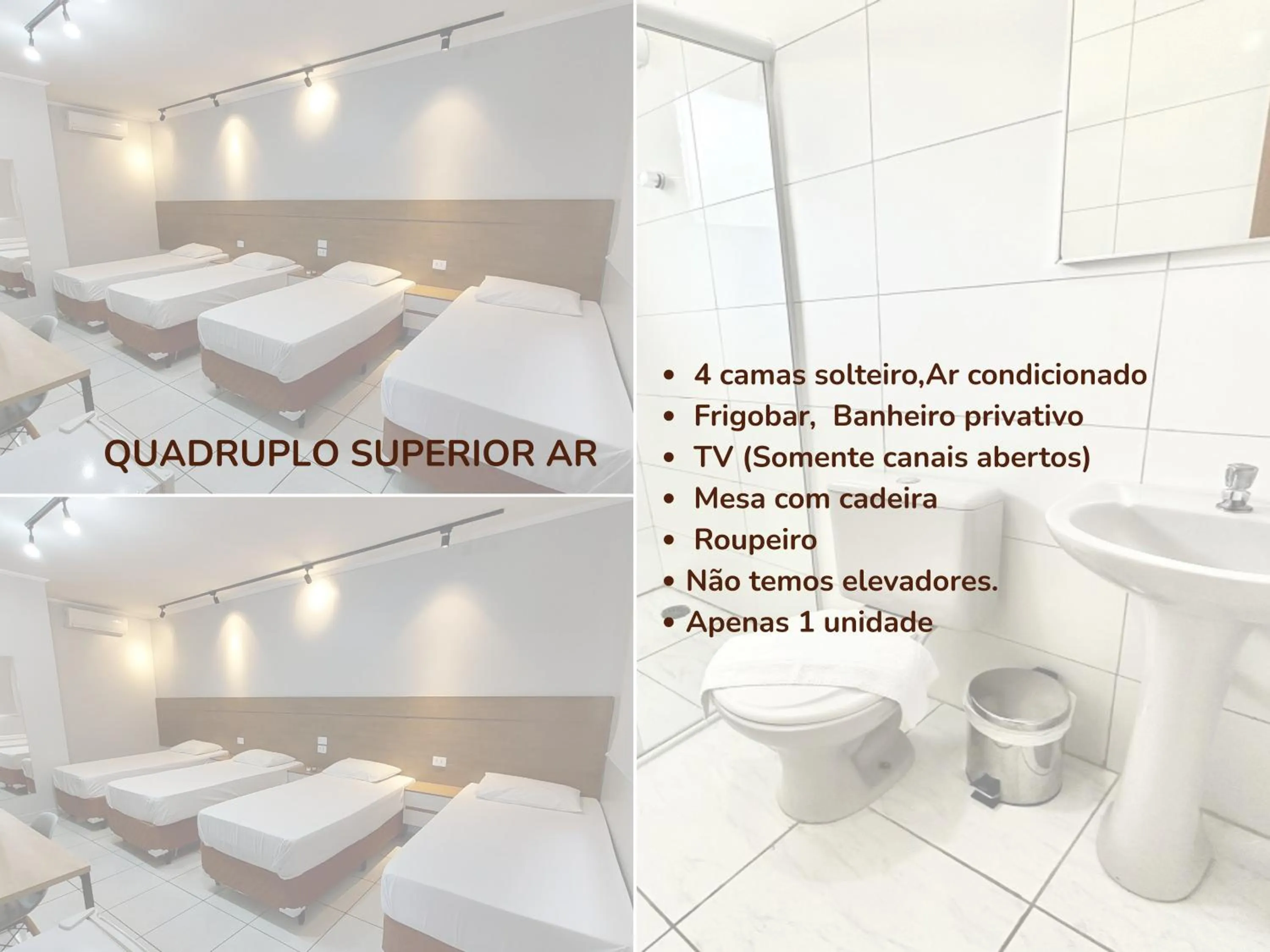 Bedroom in HLN Hotel - Expo - Anhembi