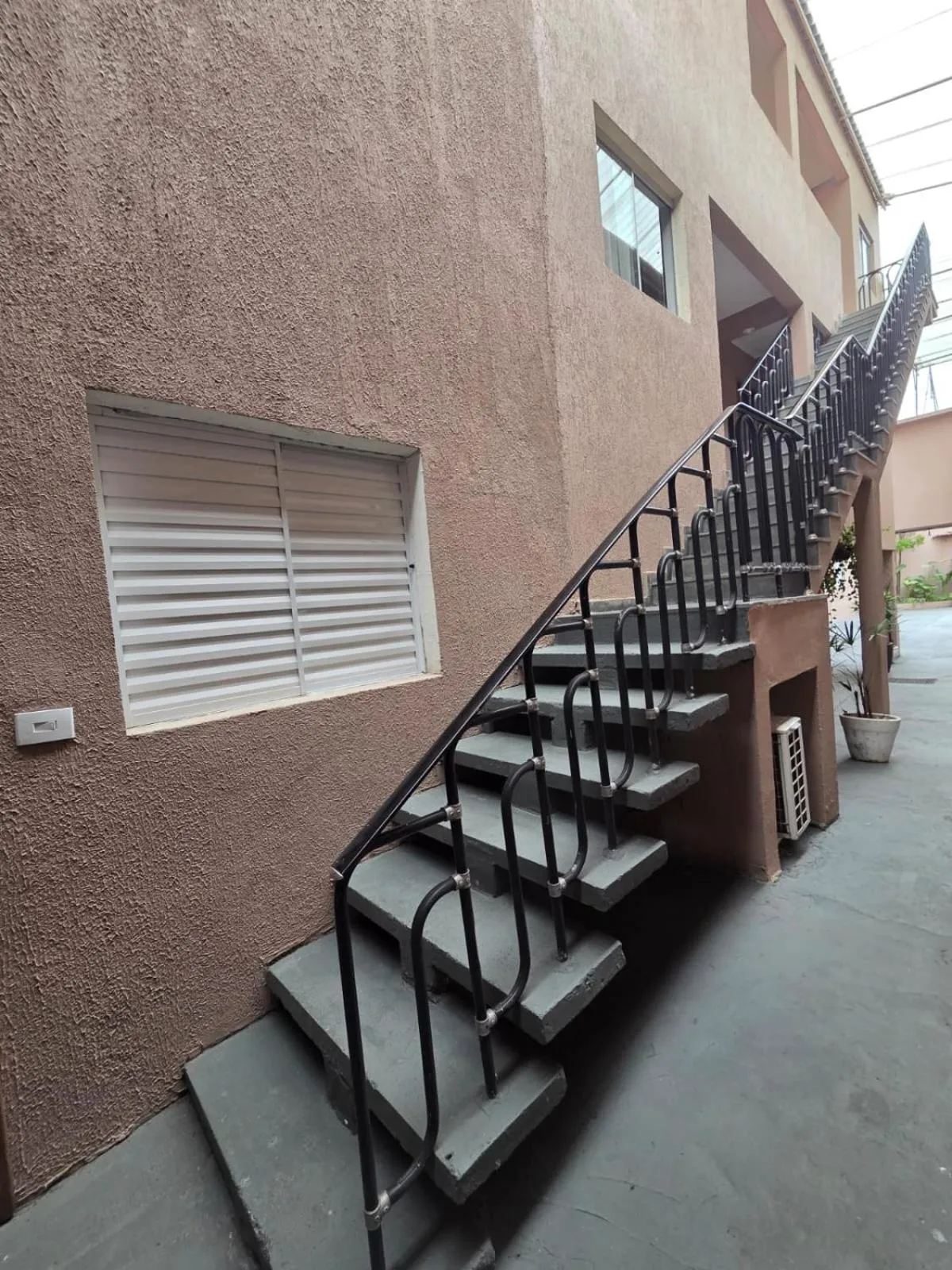 Inner courtyard view in HLN Hotel - Expo - Anhembi