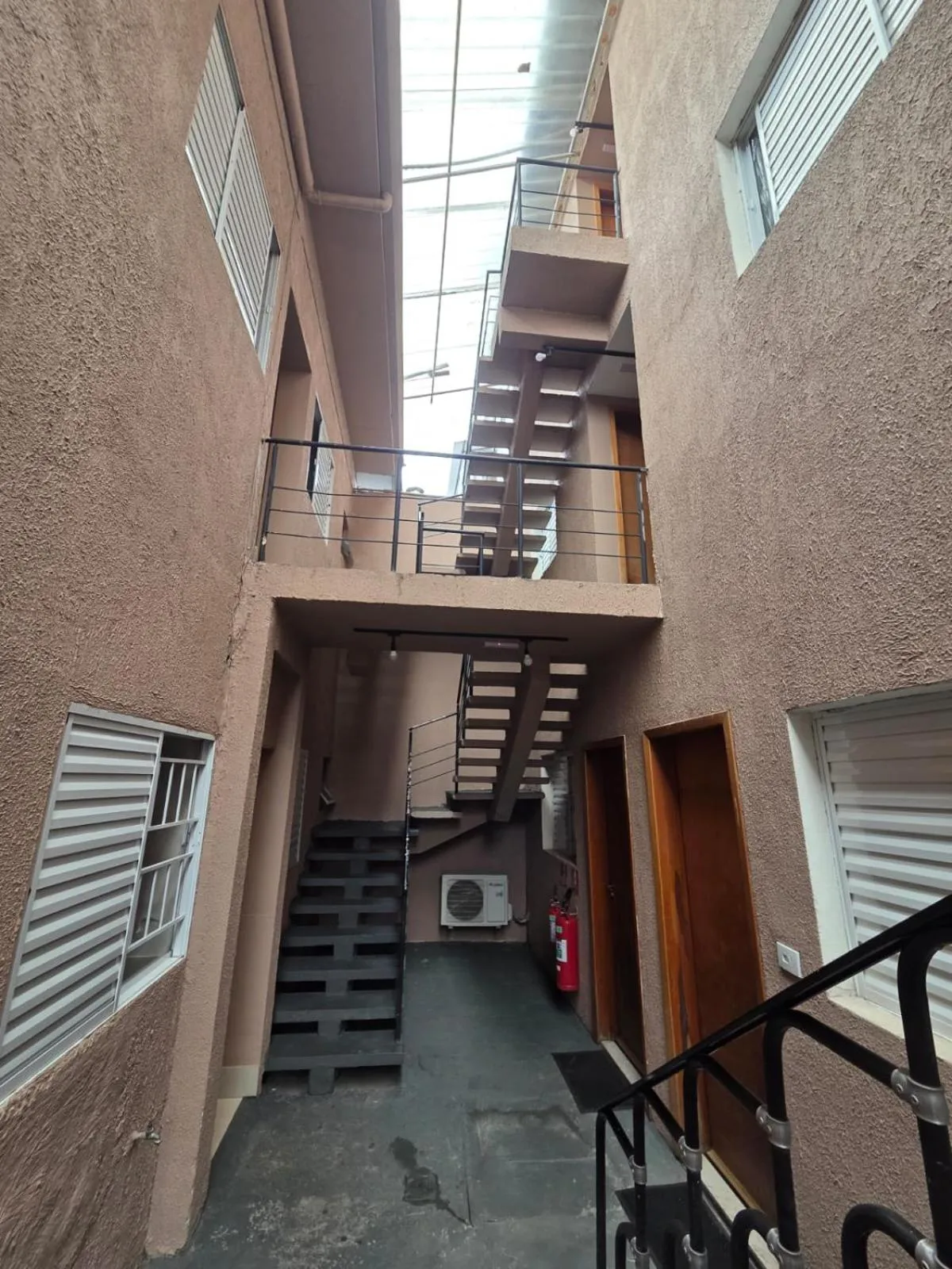 Inner courtyard view in HLN Hotel - Expo - Anhembi