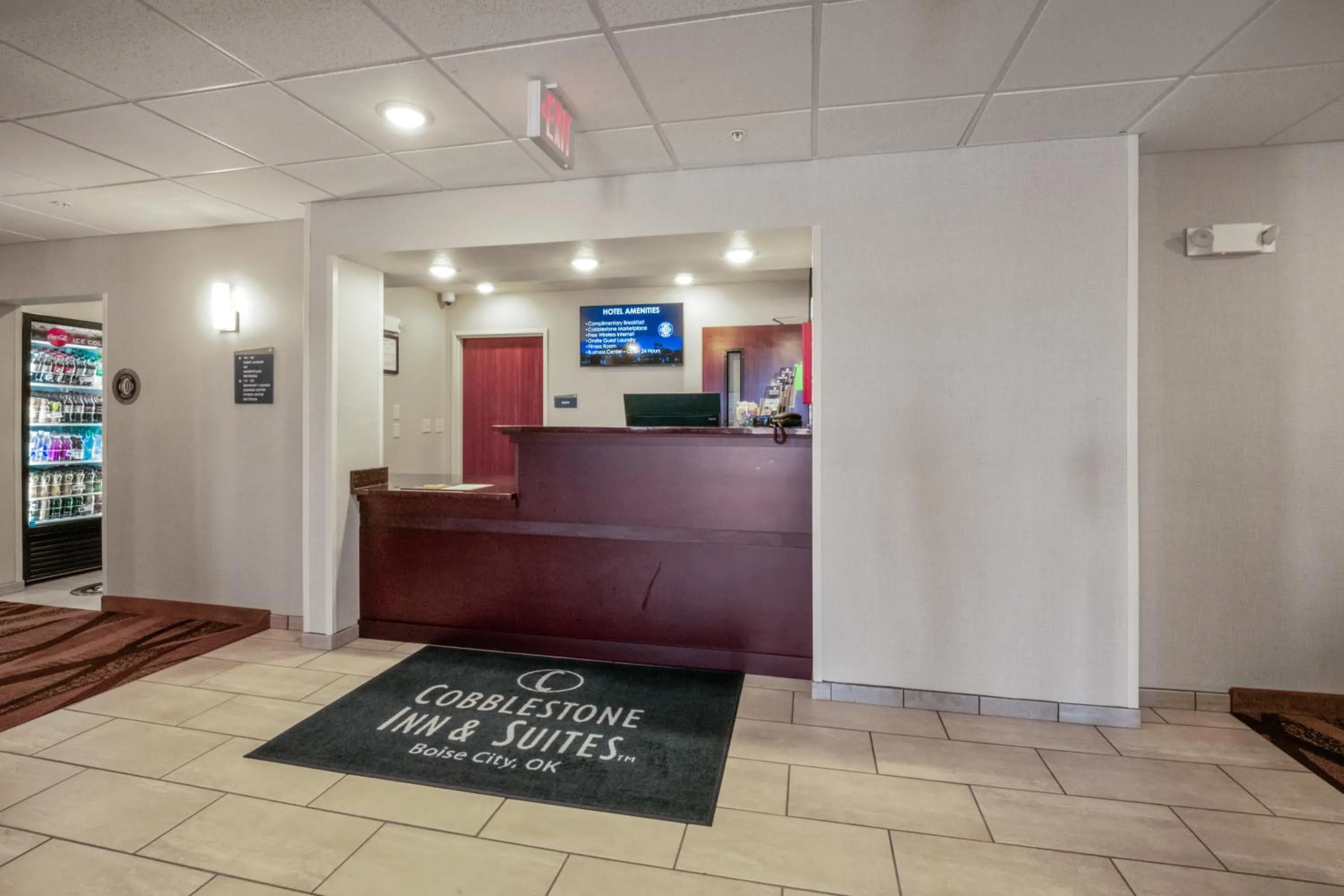 Lobby or reception in Cobblestone Inn & Suites - Boise City
