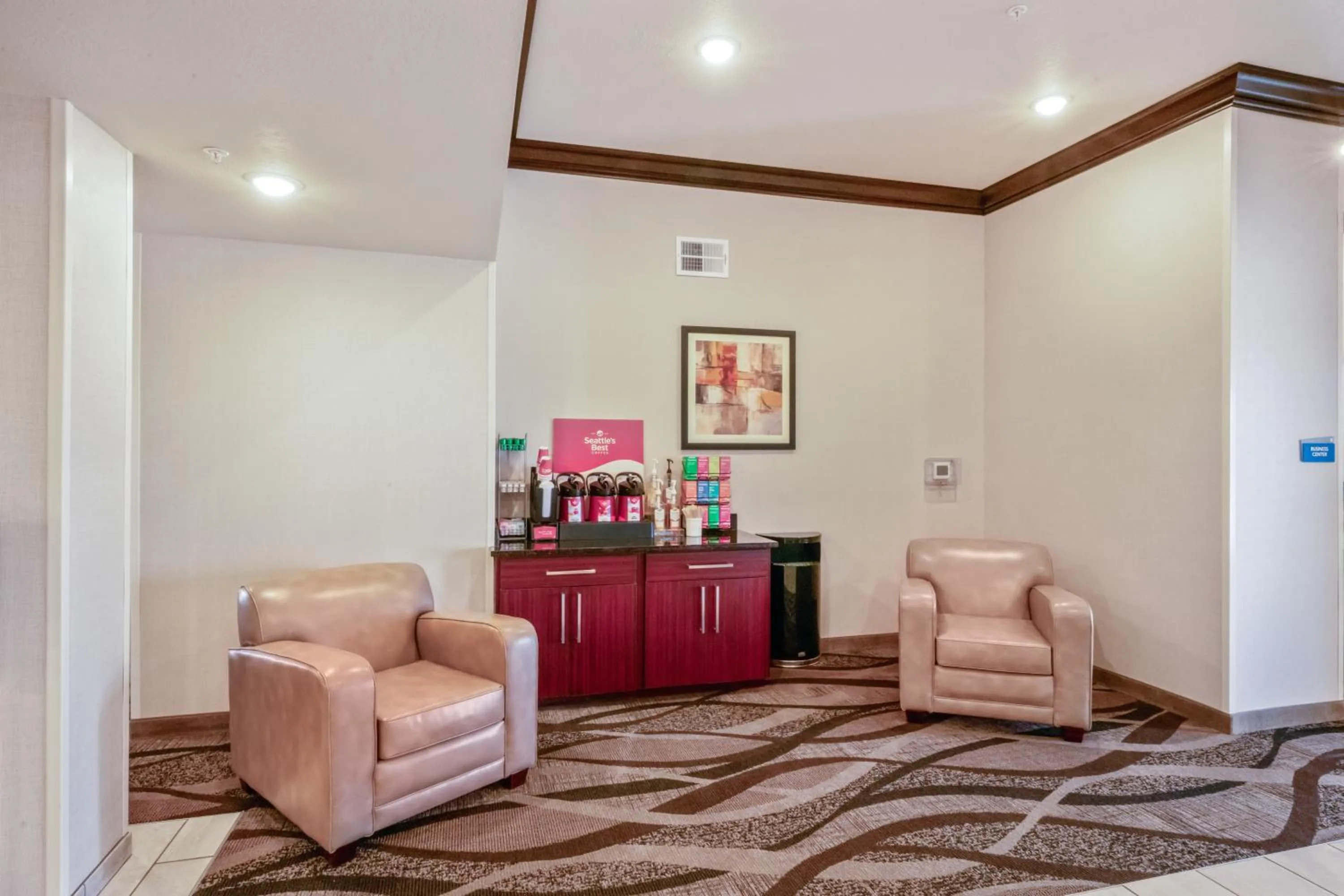Lobby or reception in Cobblestone Inn & Suites - Boise City