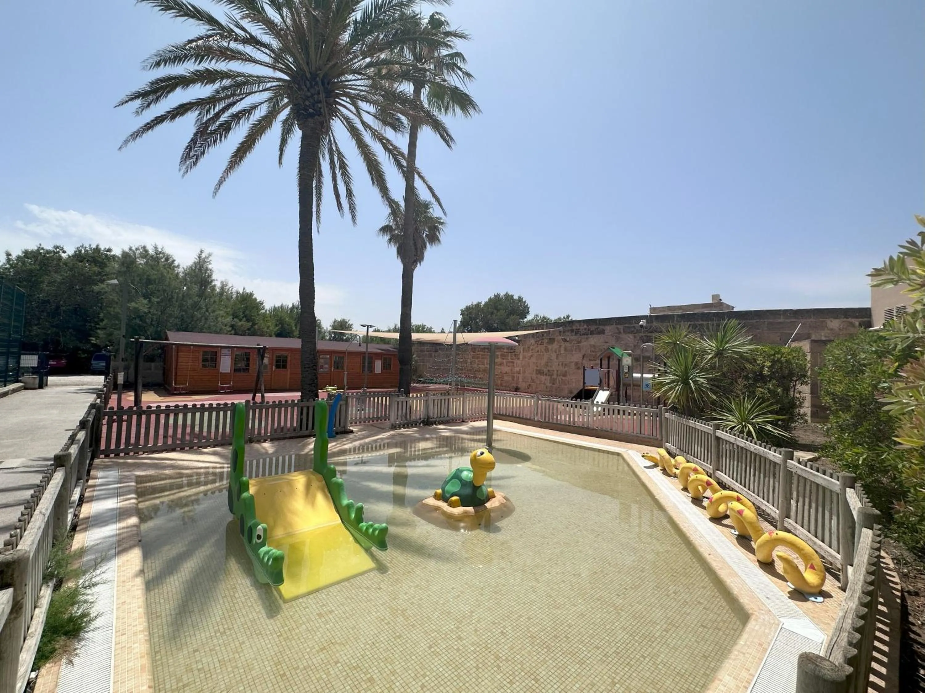 Children play ground in PortBlue Club Pollentia Resort & Spa