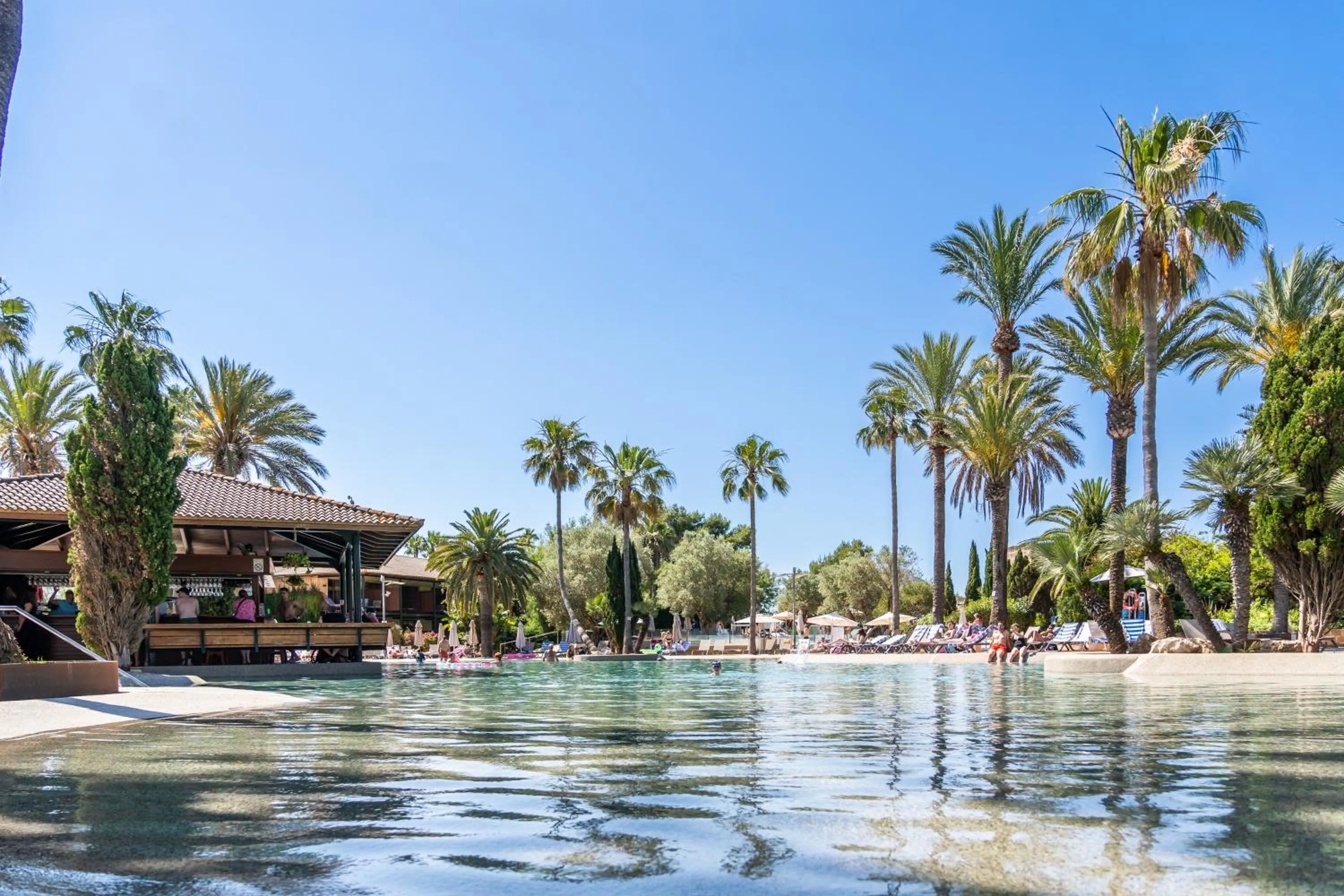 Pool view in PortBlue Club Pollentia Resort & Spa