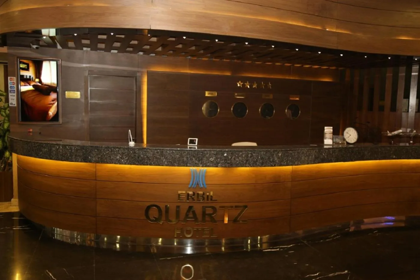 Lobby or reception in Erbil Quartz Hotel