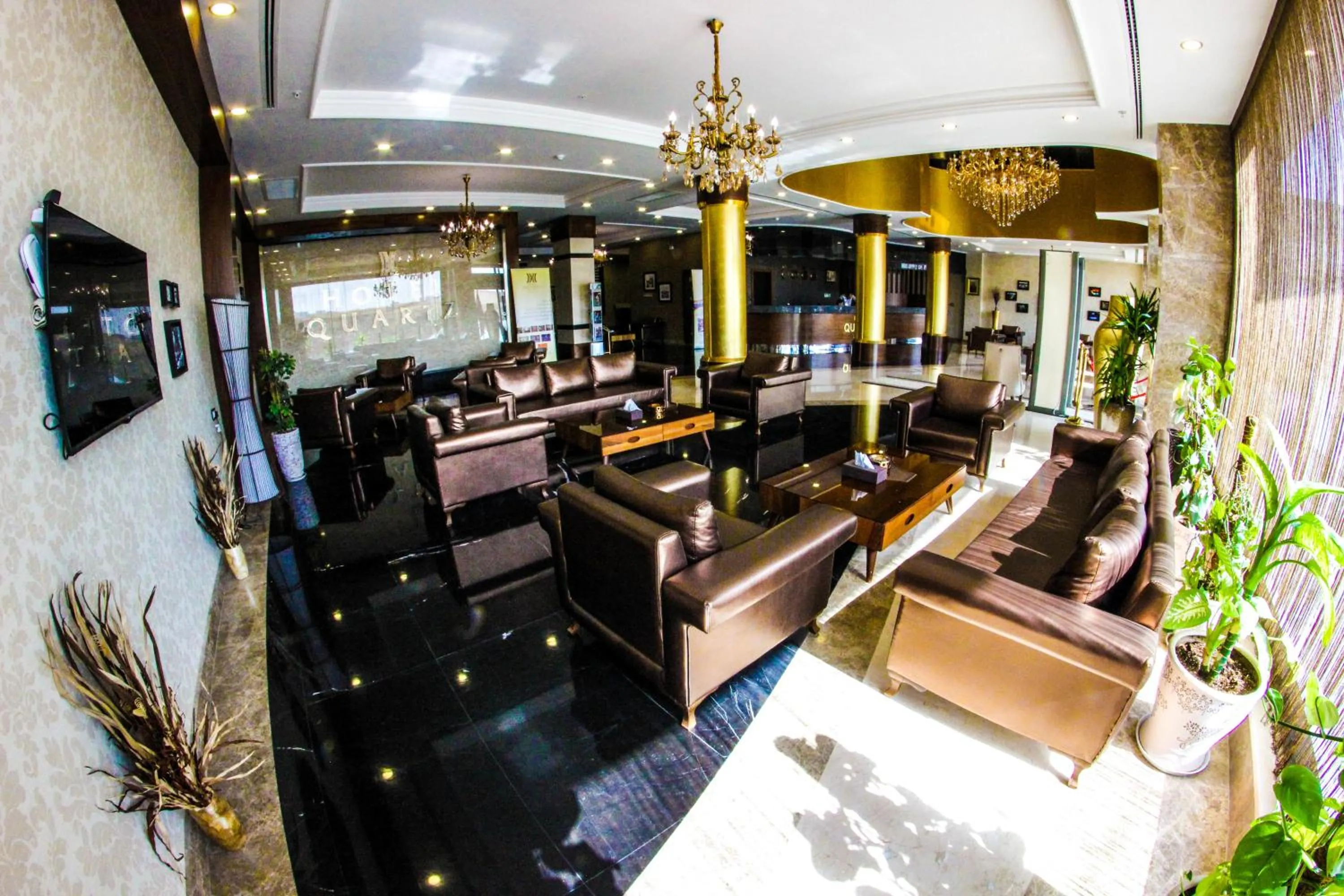 Lobby or reception in Erbil Quartz Hotel