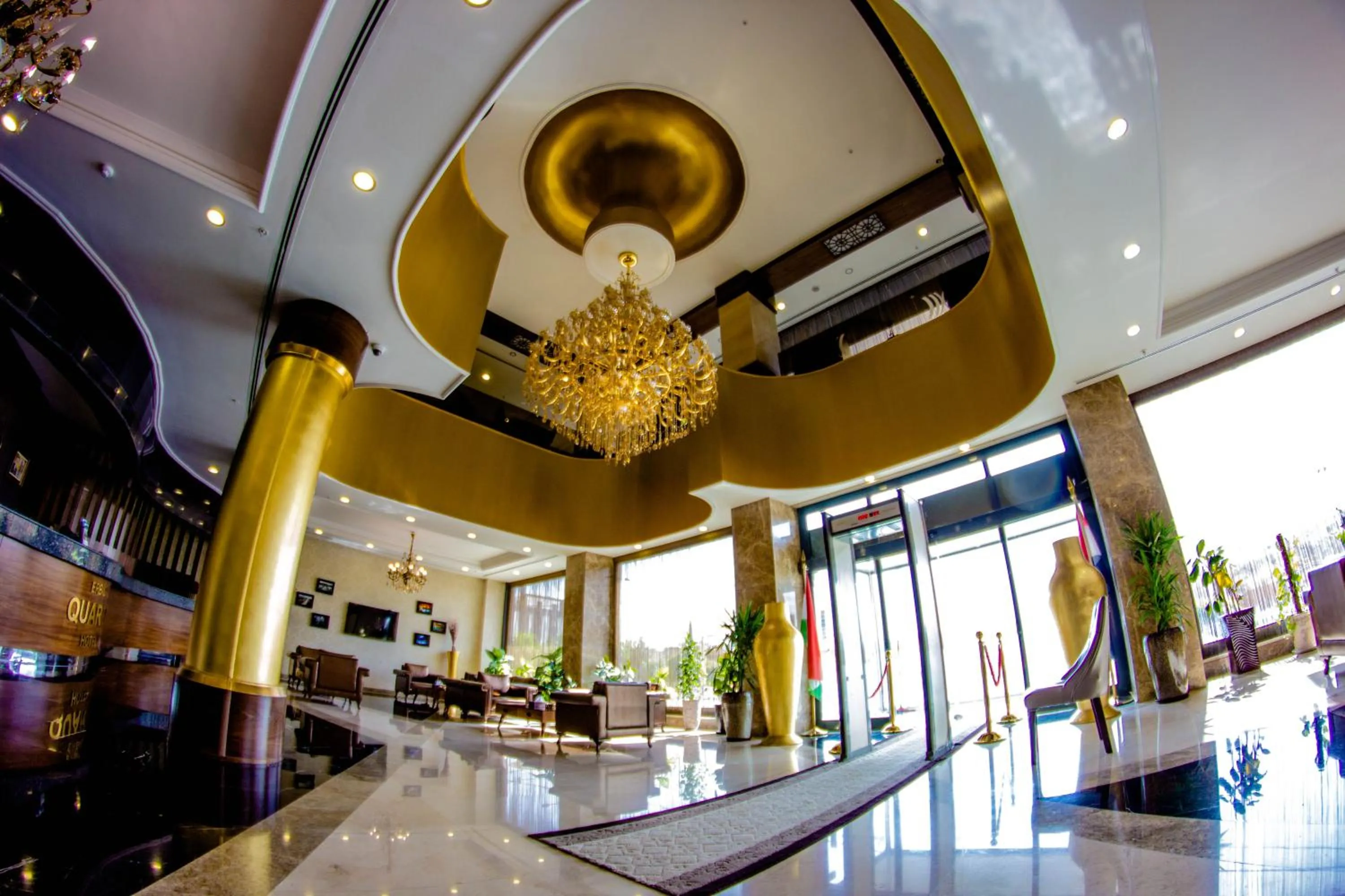 Lobby or reception in Erbil Quartz Hotel