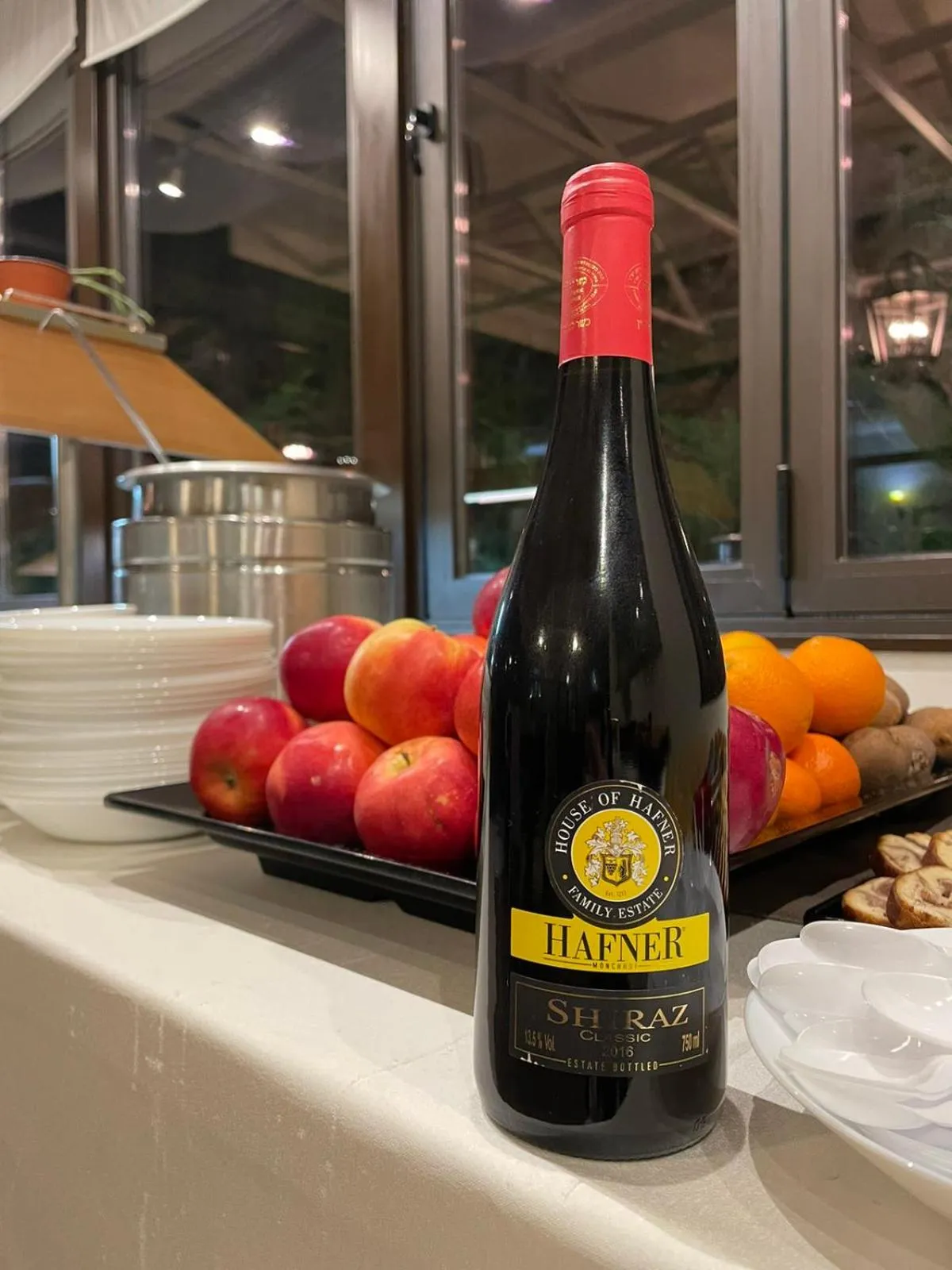 Food close-up in Hotel Zara