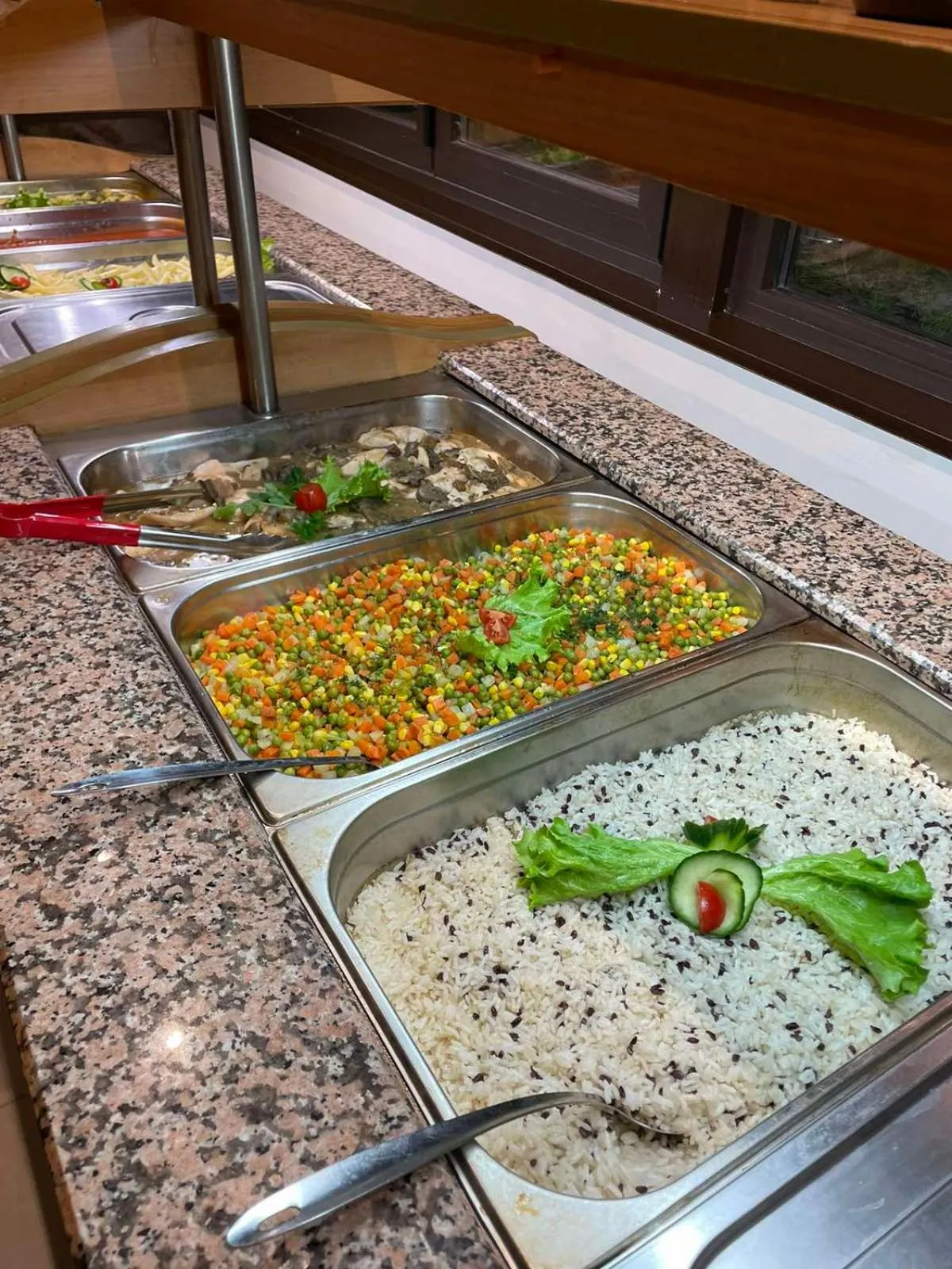 Food close-up in Hotel Zara