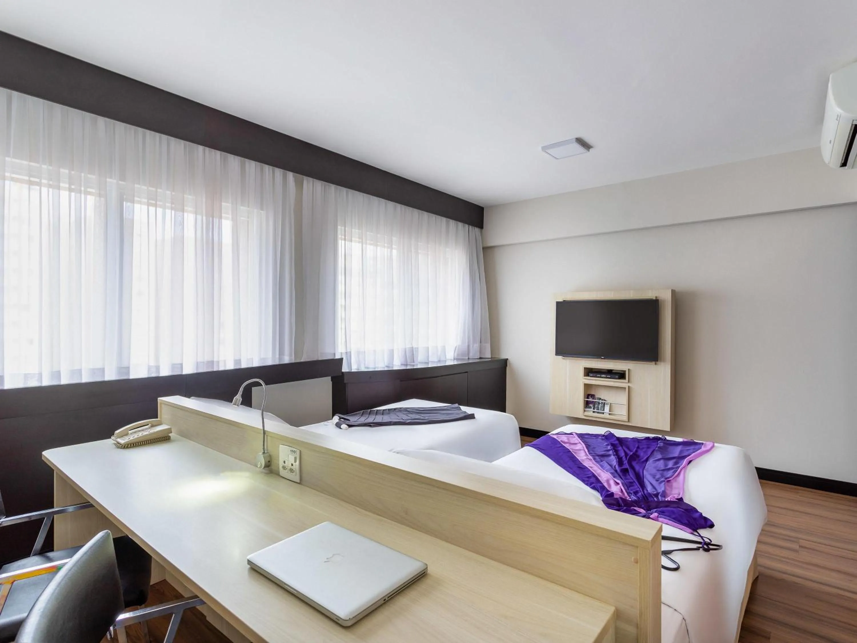 Bedroom, Bed in Mercure Sao Paulo Bela Vista