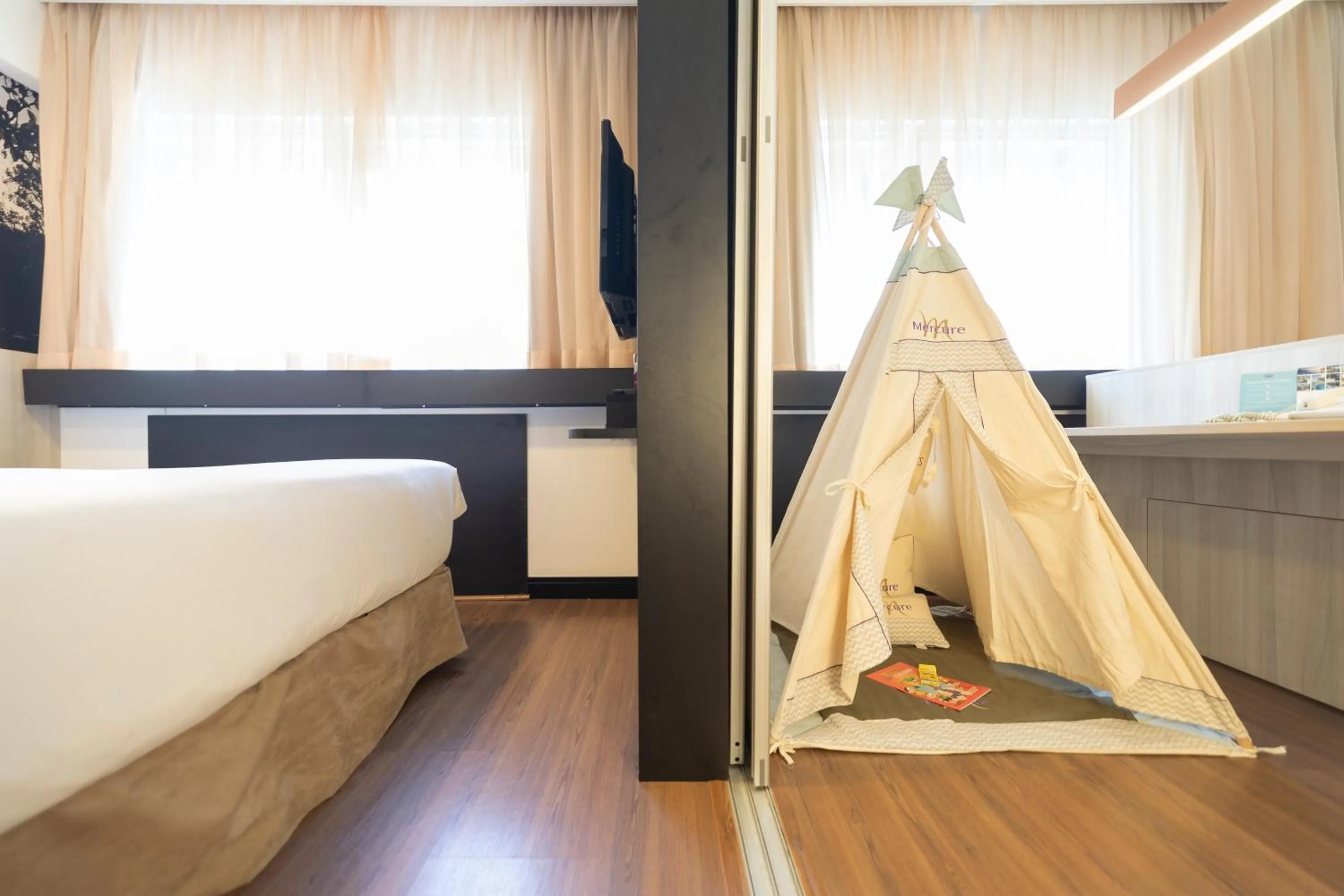 Bed in Mercure Sao Paulo Bela Vista