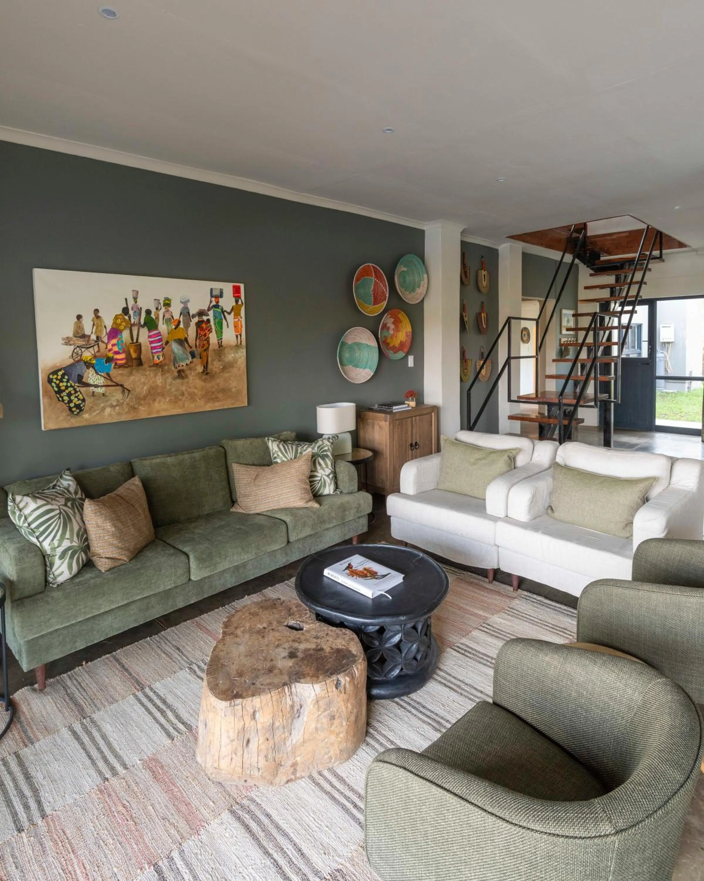 Living room in Zambezi Dusk River Facing-all inclusive-Luxury Accommodation