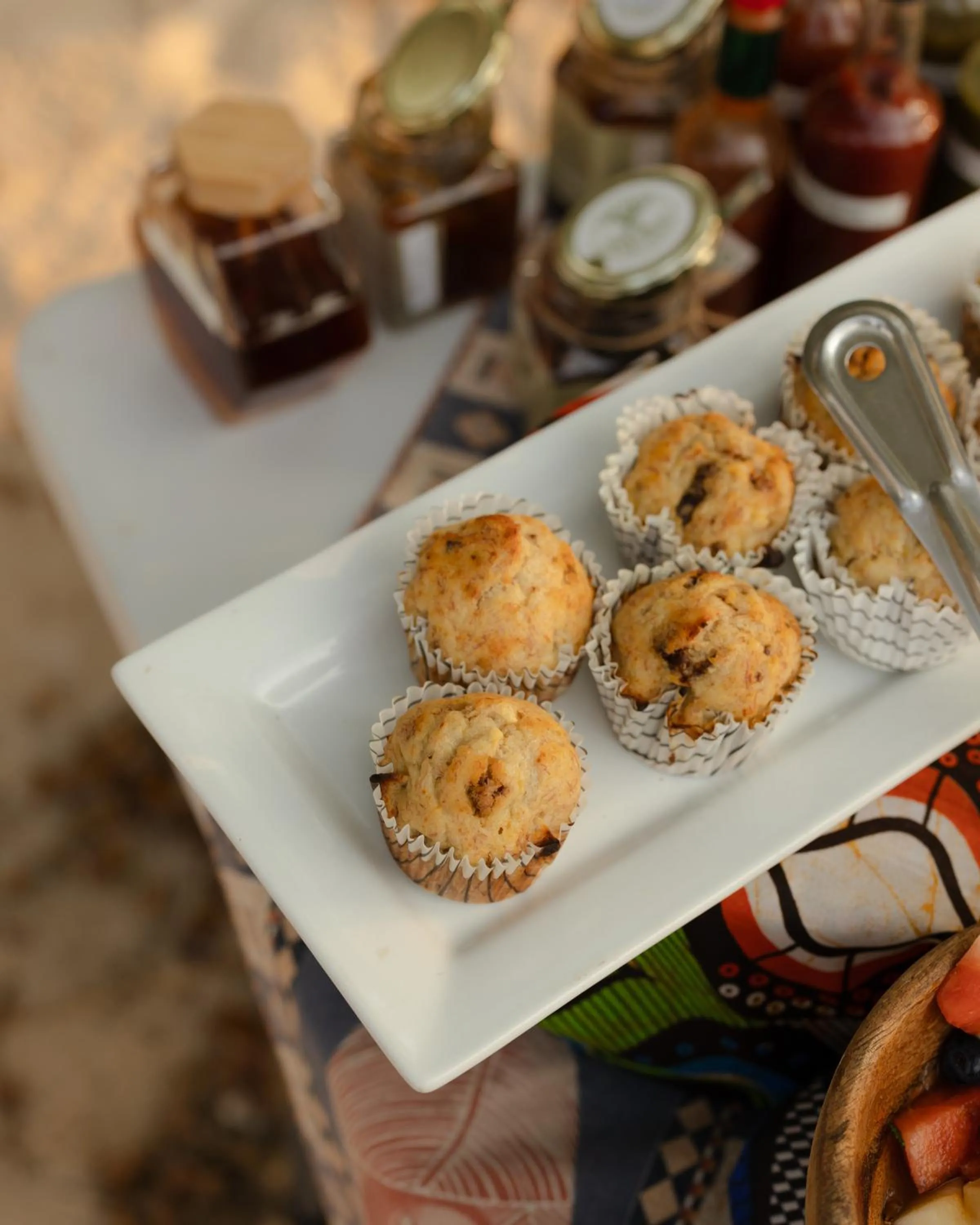 Food and drinks in Zambezi Dusk River Facing-all inclusive-Luxury Accommodation