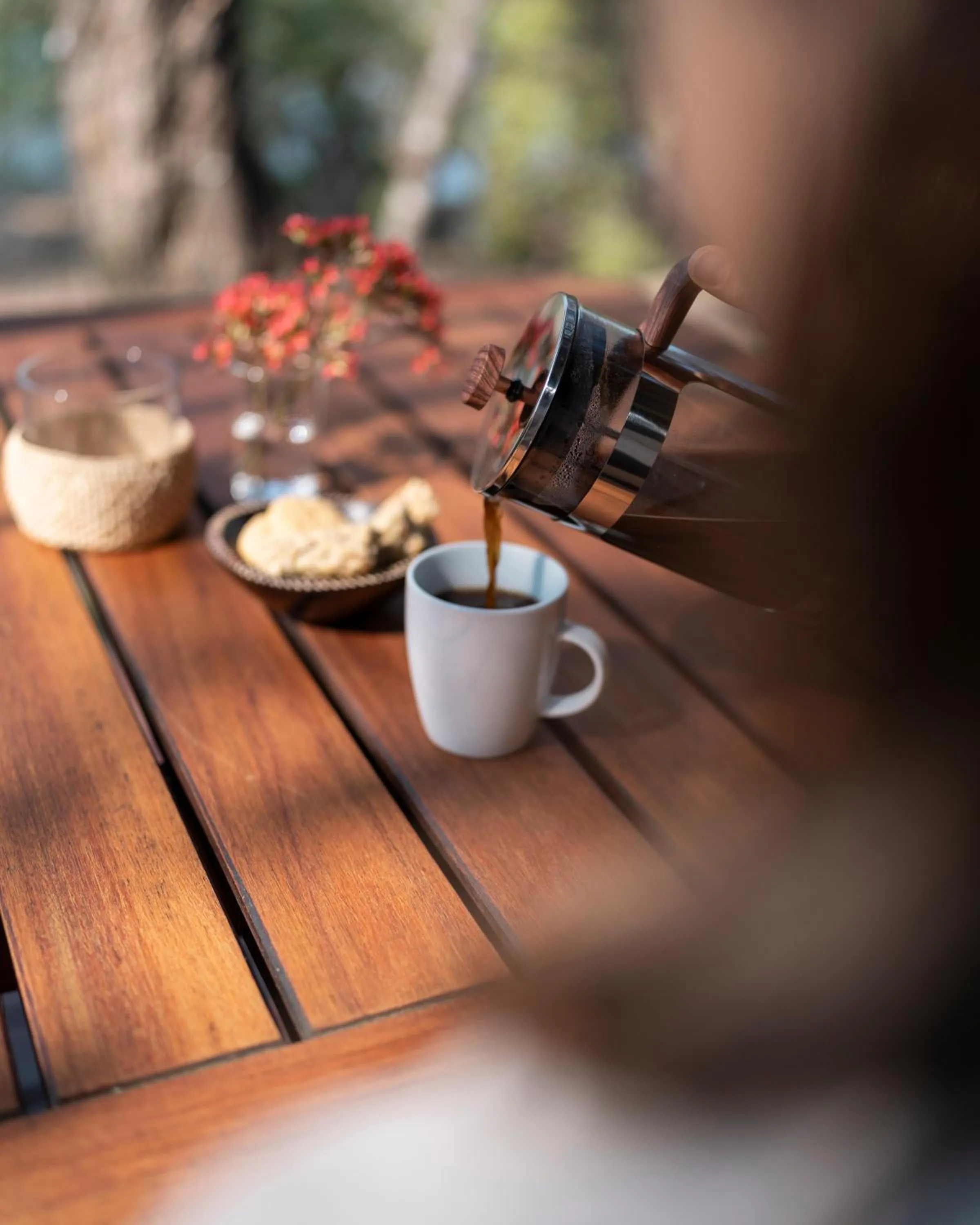Coffee/tea facilities in Zambezi Dusk River Facing-all inclusive-Luxury Accommodation