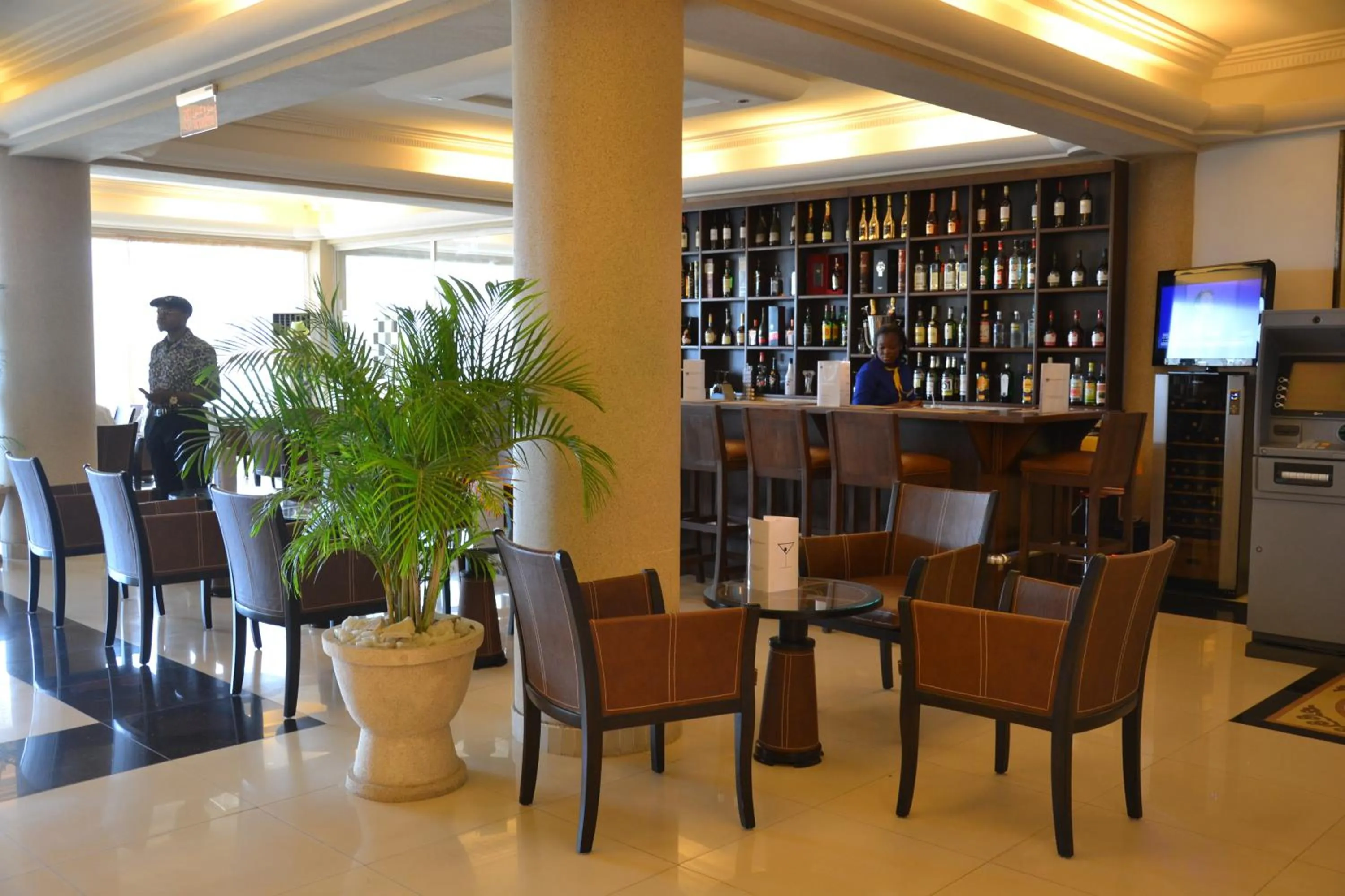 Lounge or bar in Nobila Airport Hotel