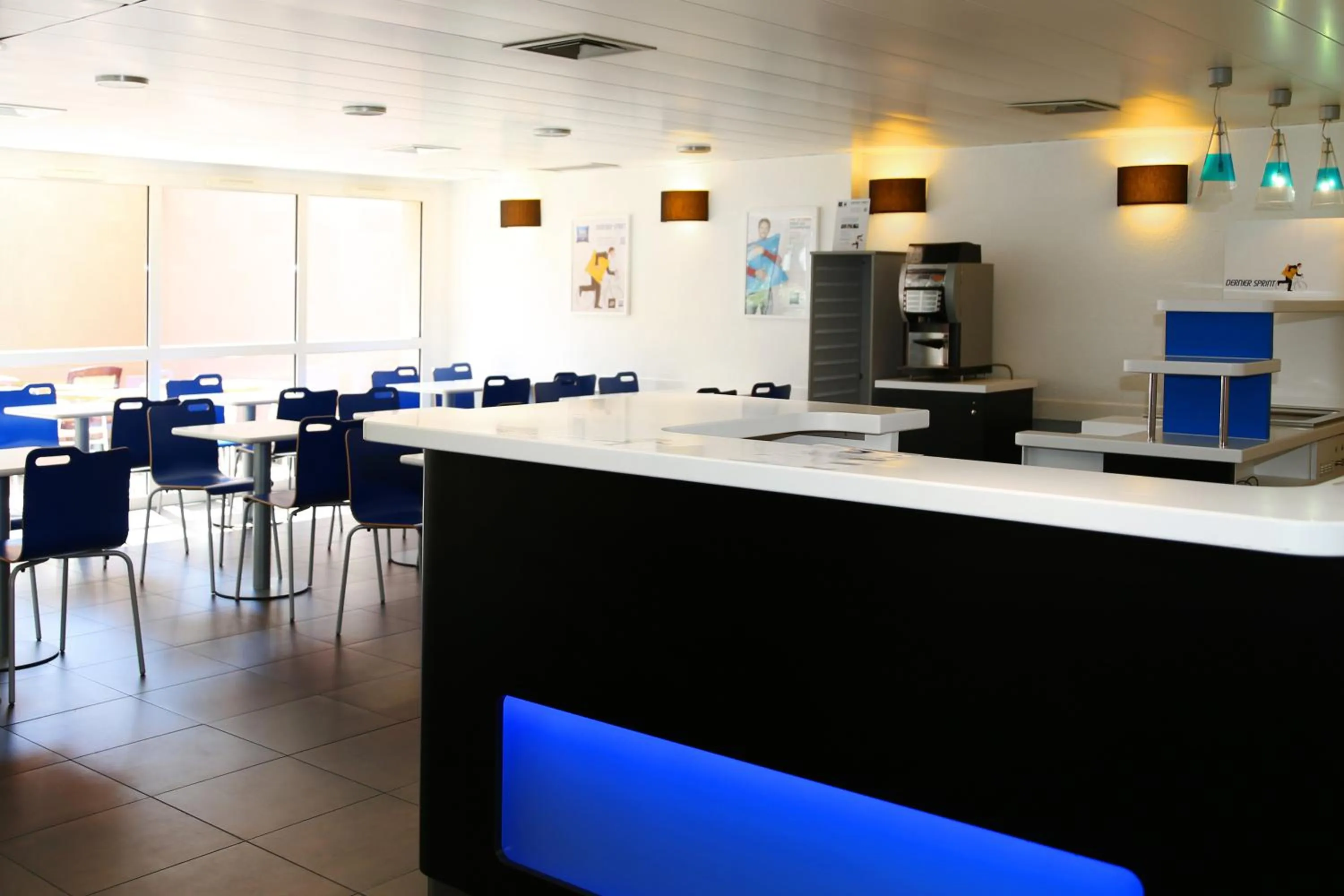 Lobby or reception in Ibis Budget Aubenas