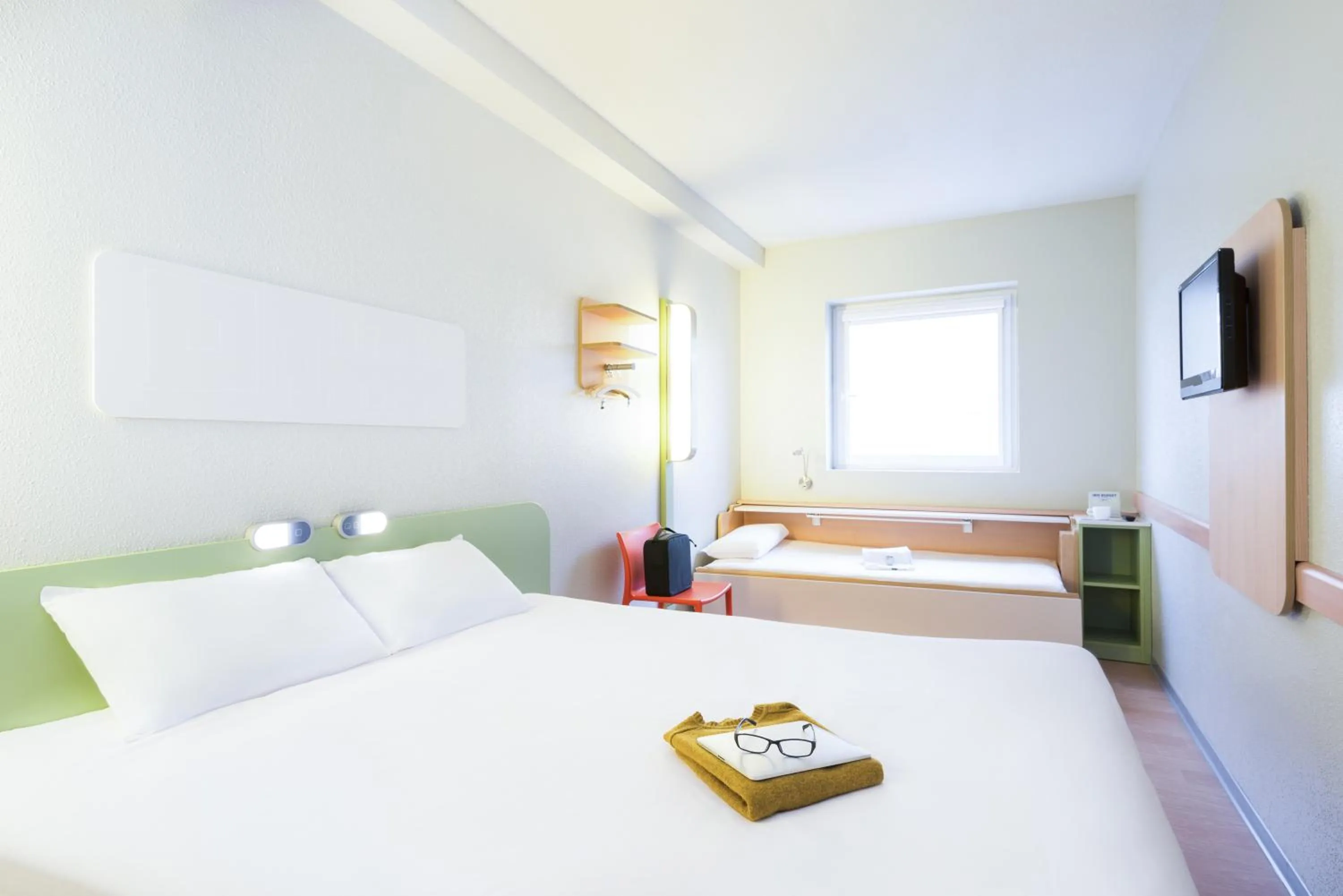 Bed in Ibis Budget Bilbao Barakaldo