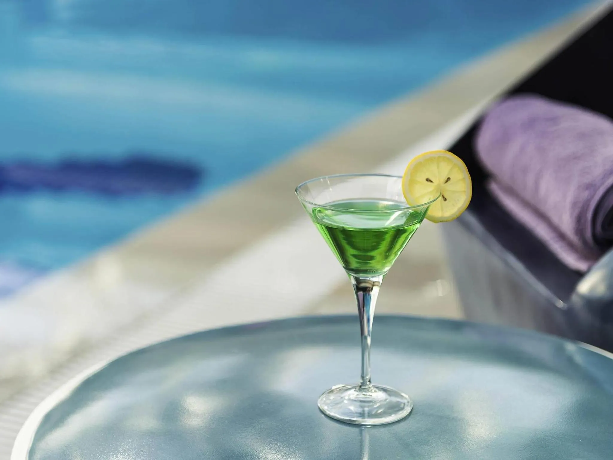 Pool view in Pullman Nanjing Lukou Airport