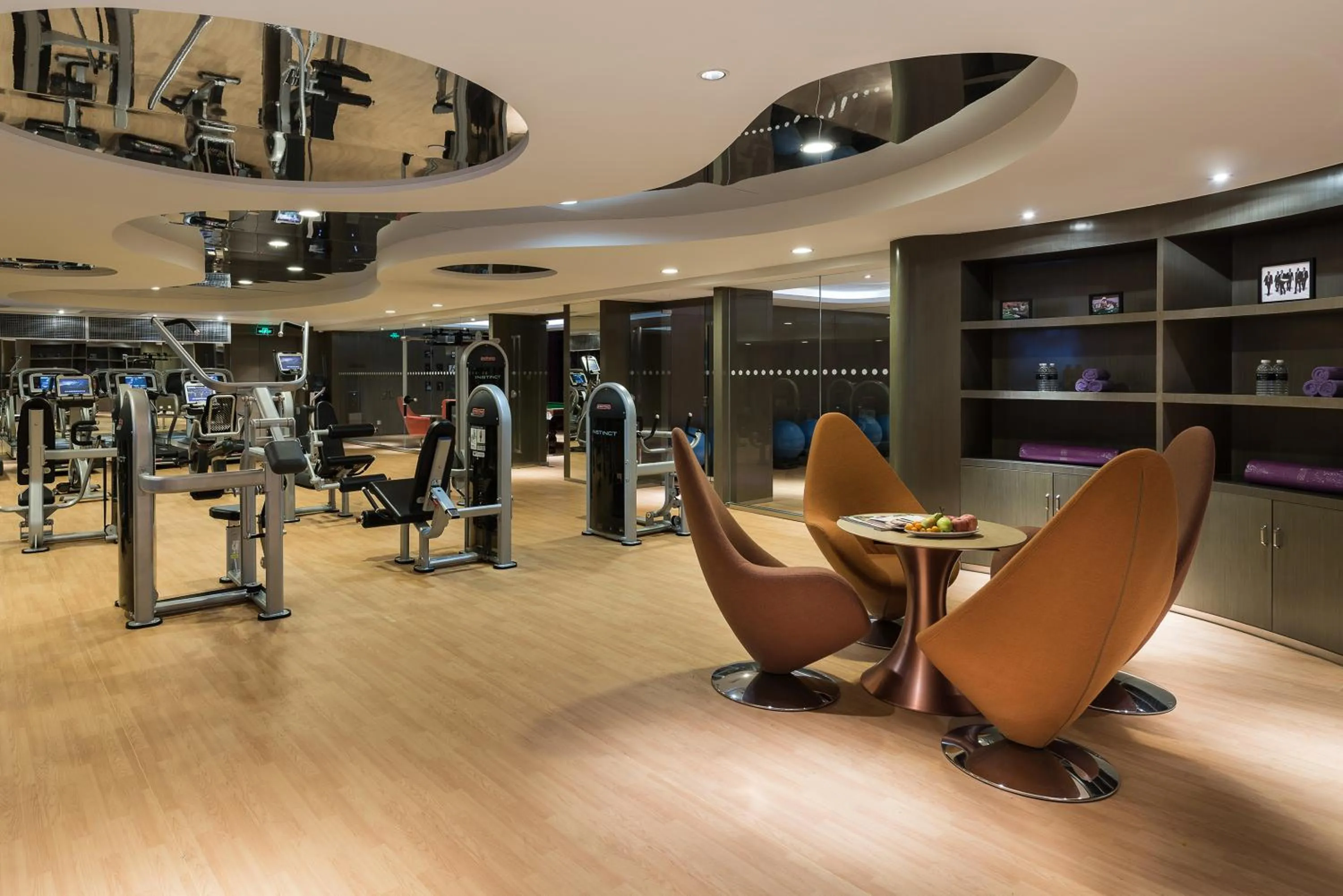 Fitness centre/facilities in Pullman Nanjing Lukou Airport