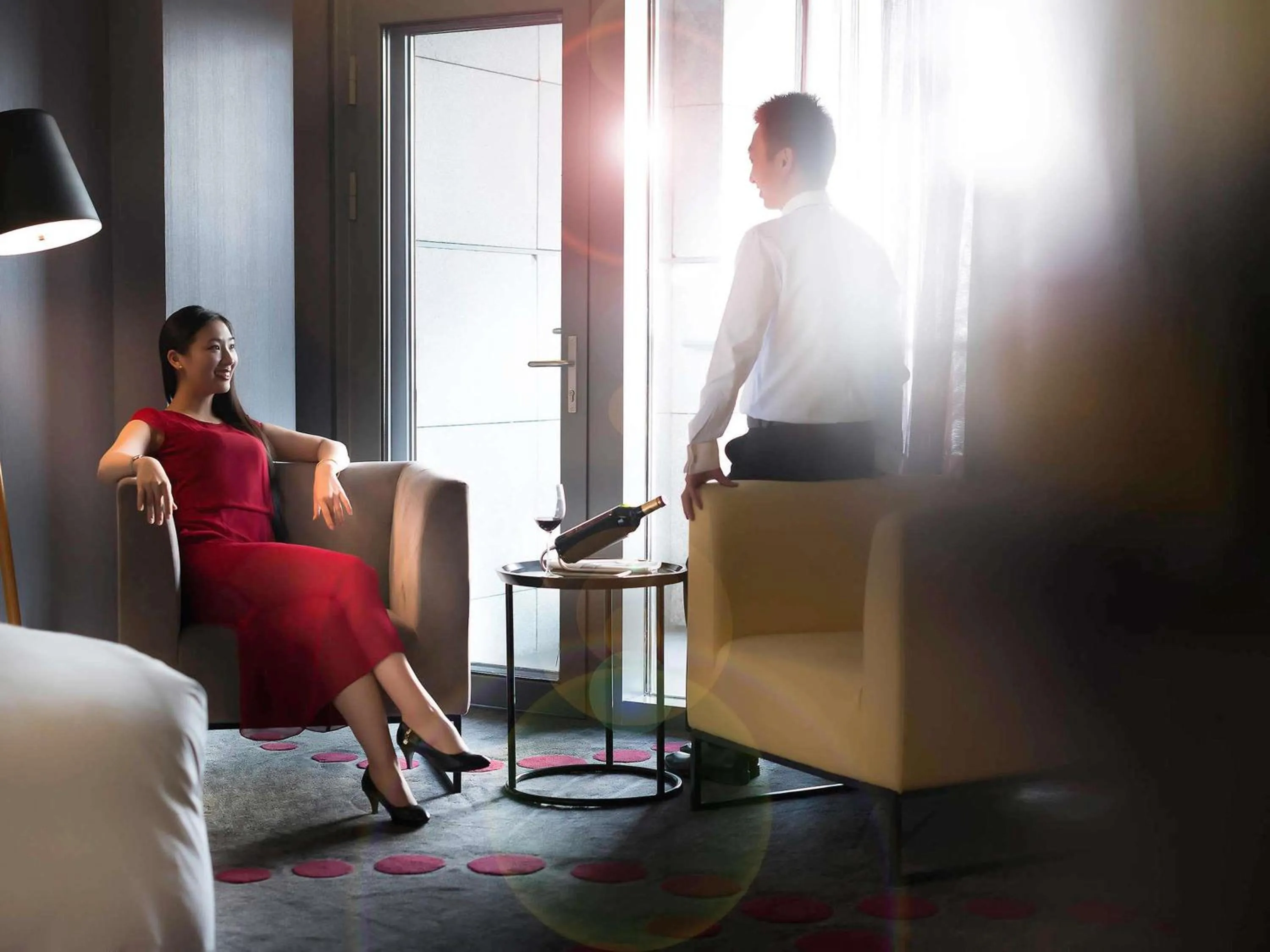 Bedroom in Pullman Nanjing Lukou Airport