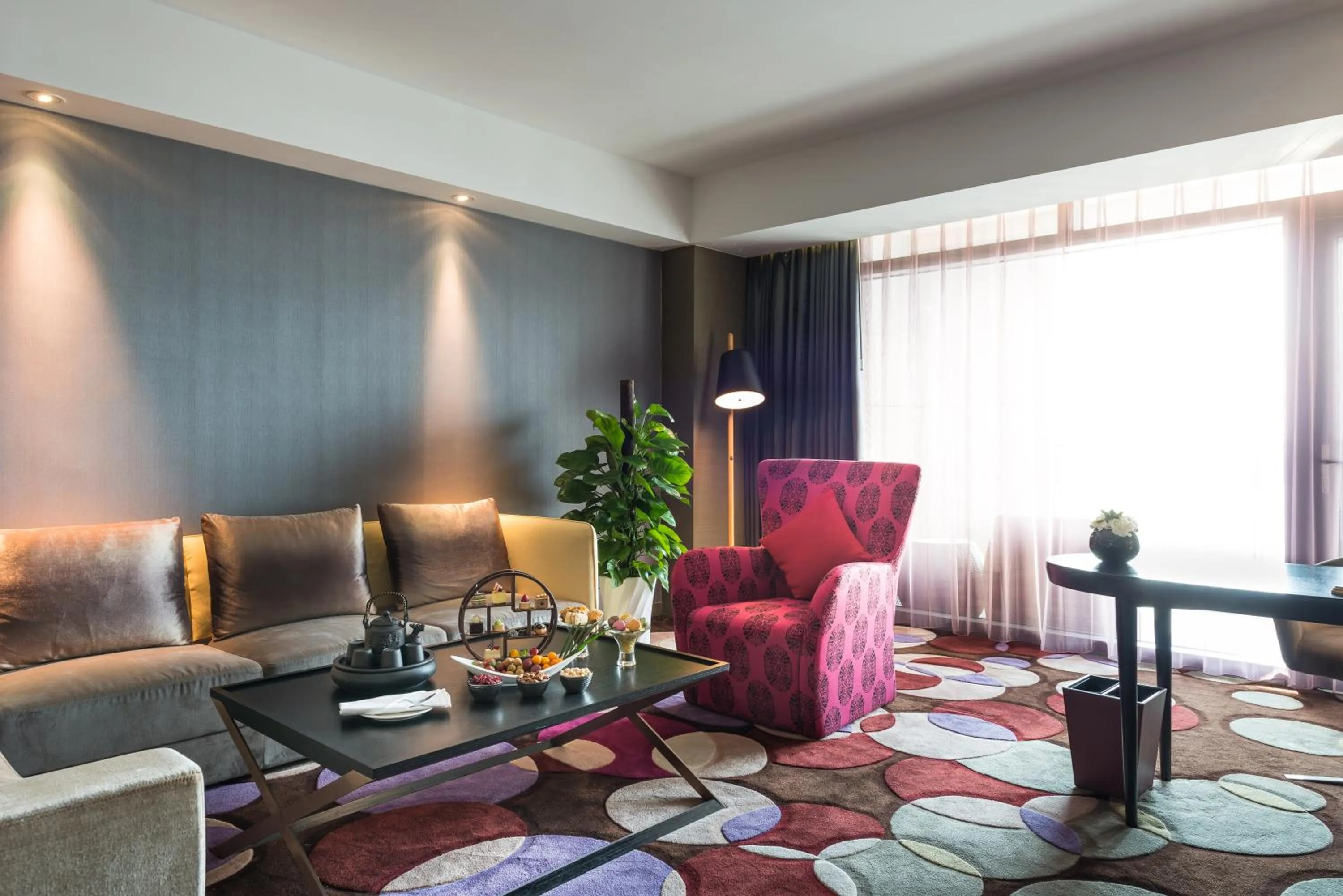 Living room in Pullman Nanjing Lukou Airport