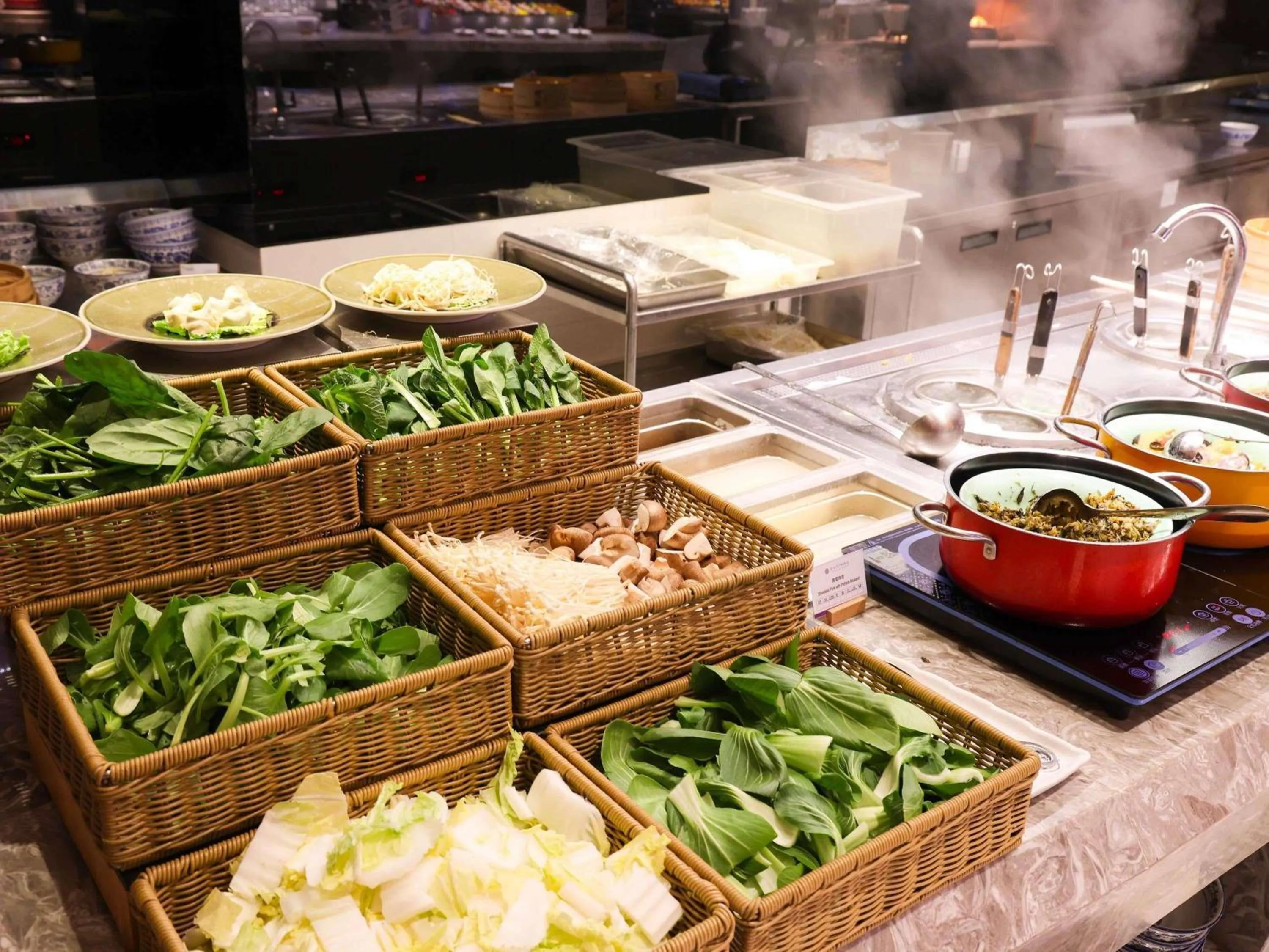 Breakfast in Pullman Nanjing Lukou Airport