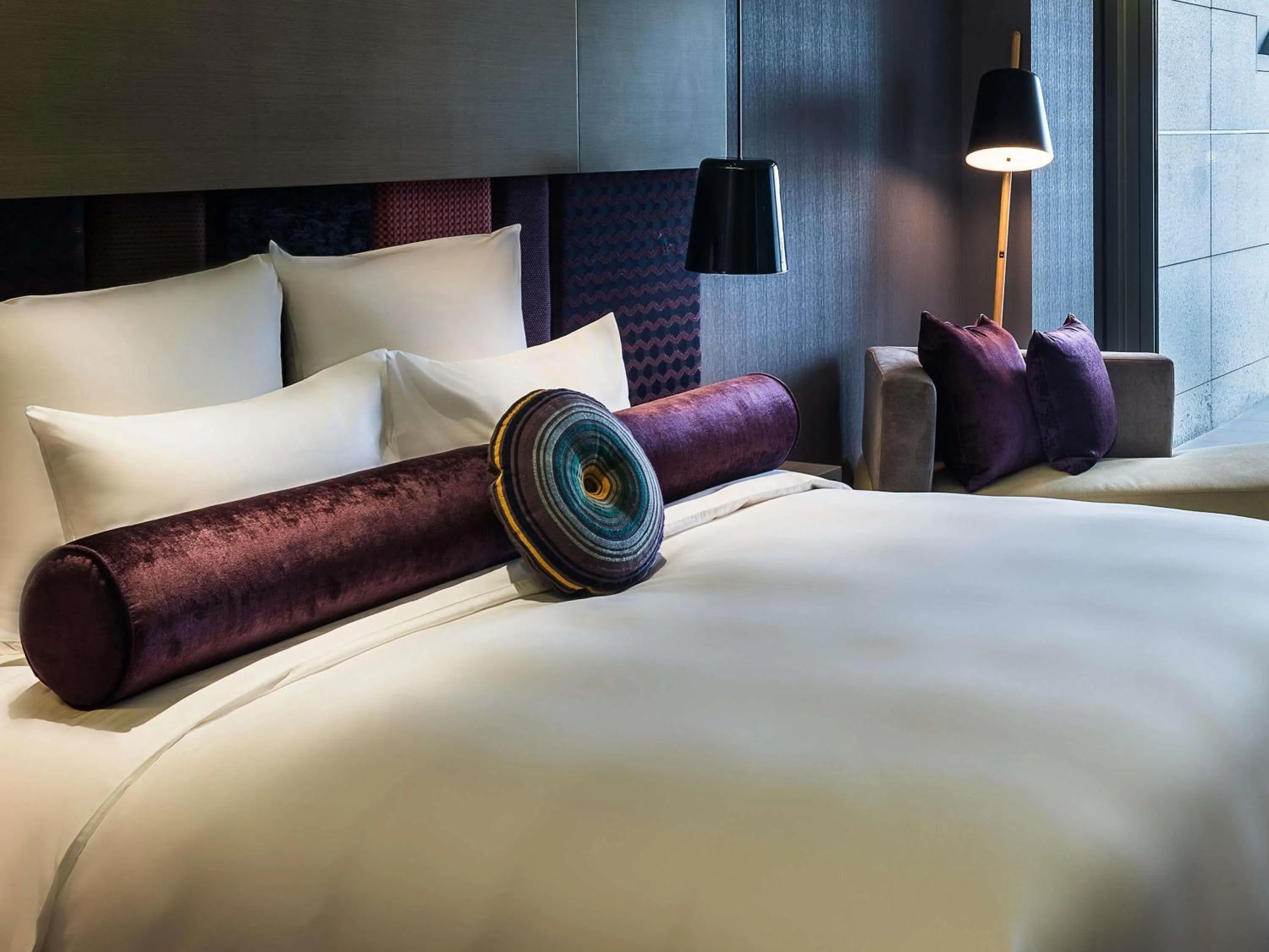 Bedroom, Bed in Pullman Nanjing Lukou Airport