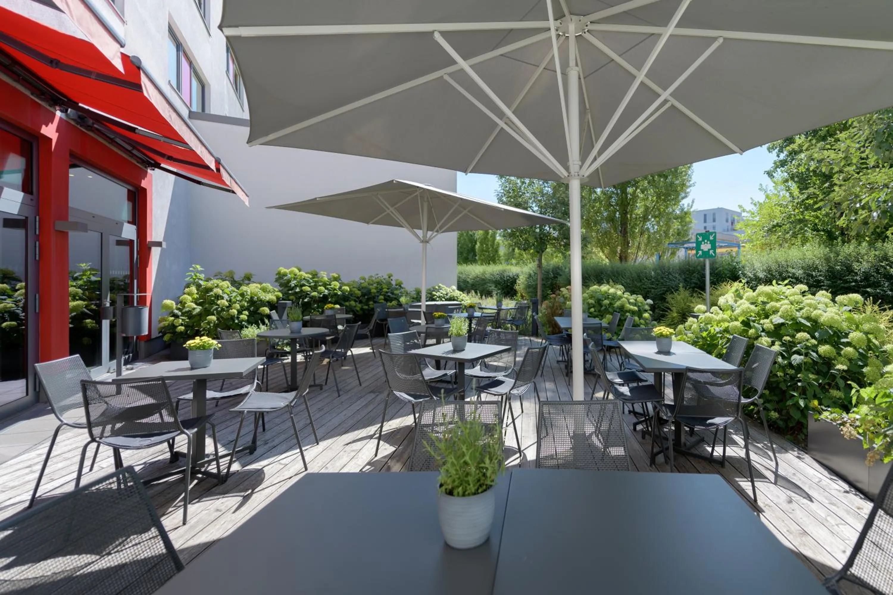 Balcony/Terrace in Ibis München City Arnulfpark