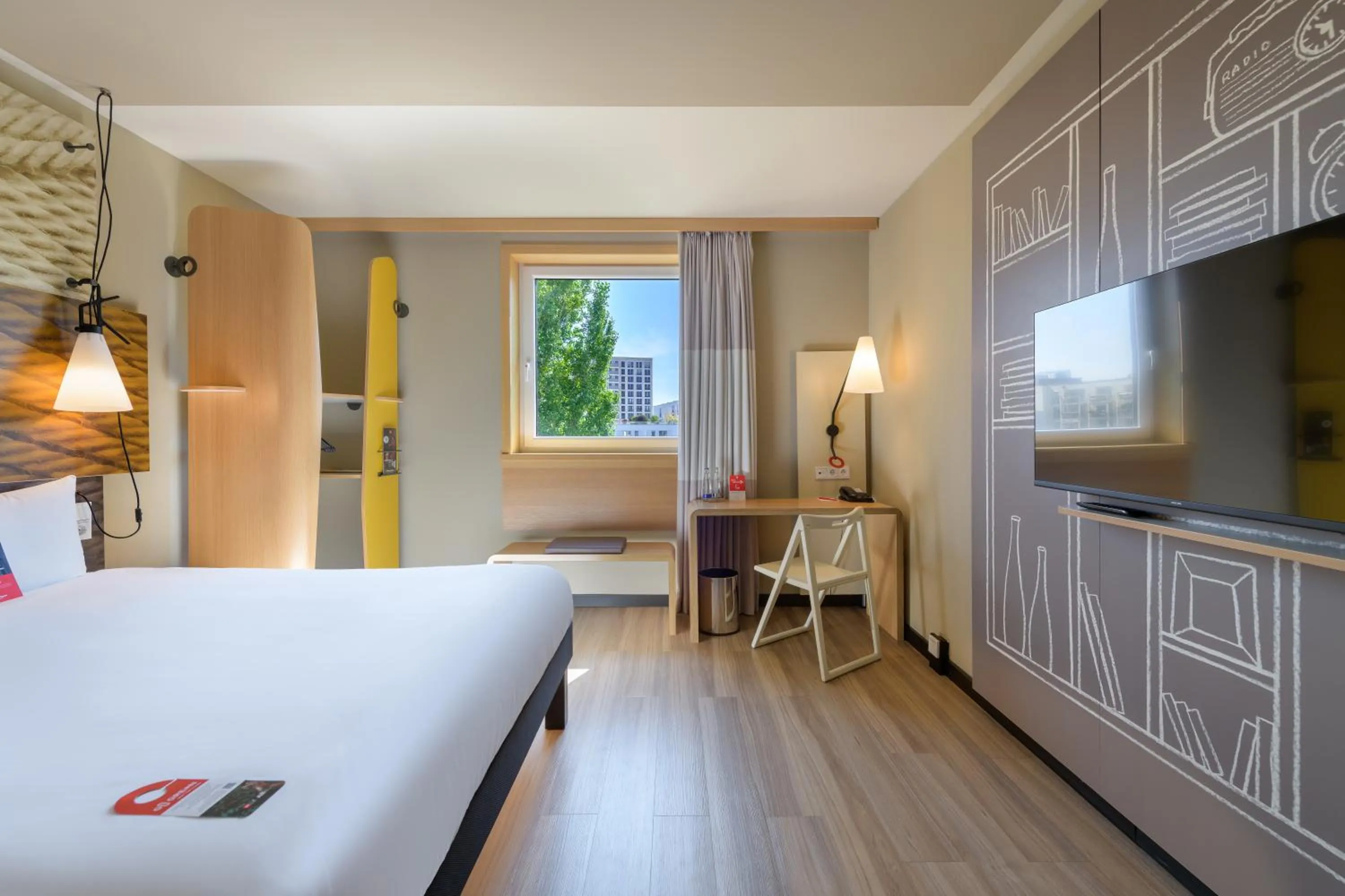 Bed in Ibis München City Arnulfpark