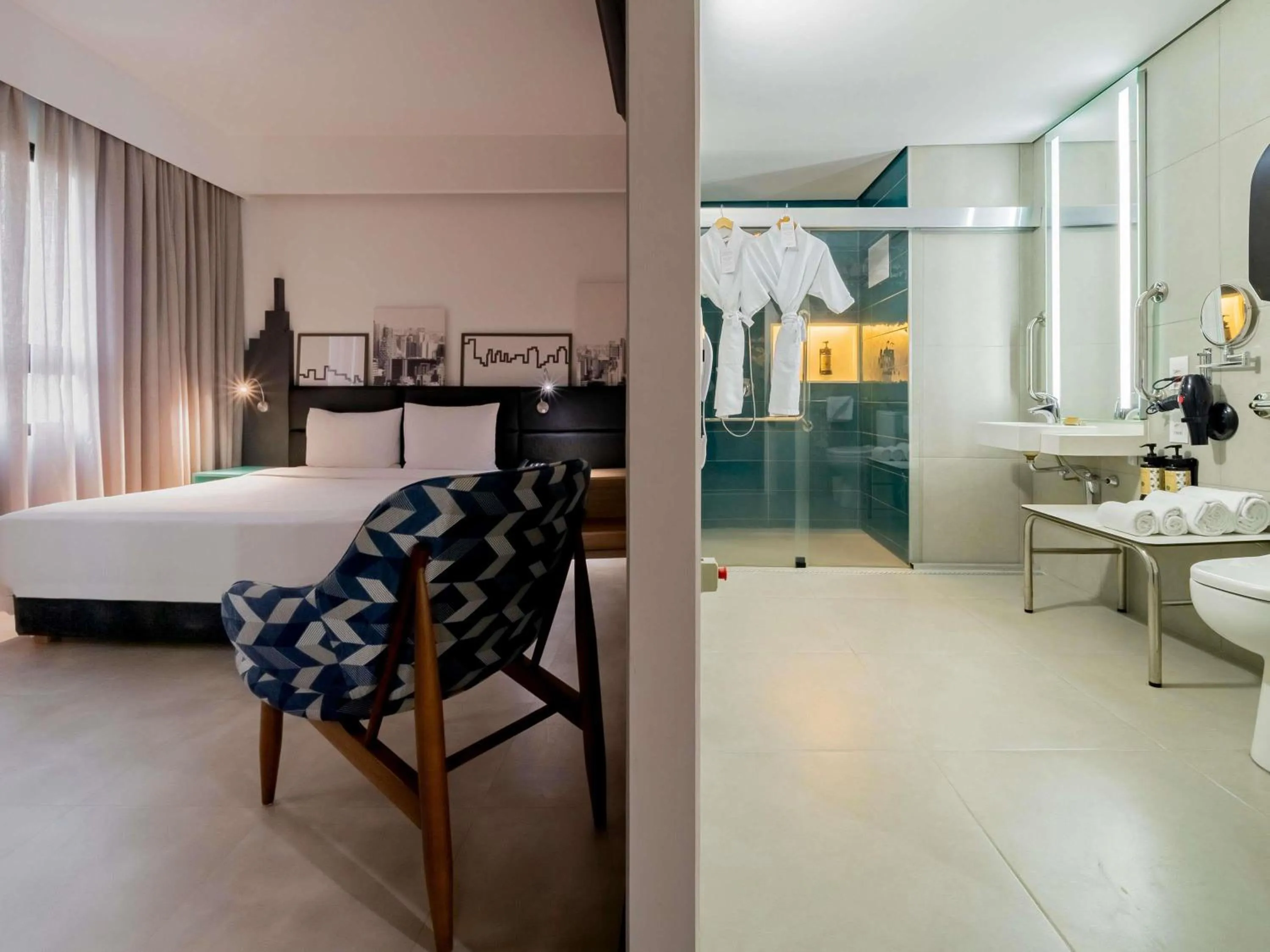 Bedroom, Bed in Mercure Sao Paulo Pinheiros