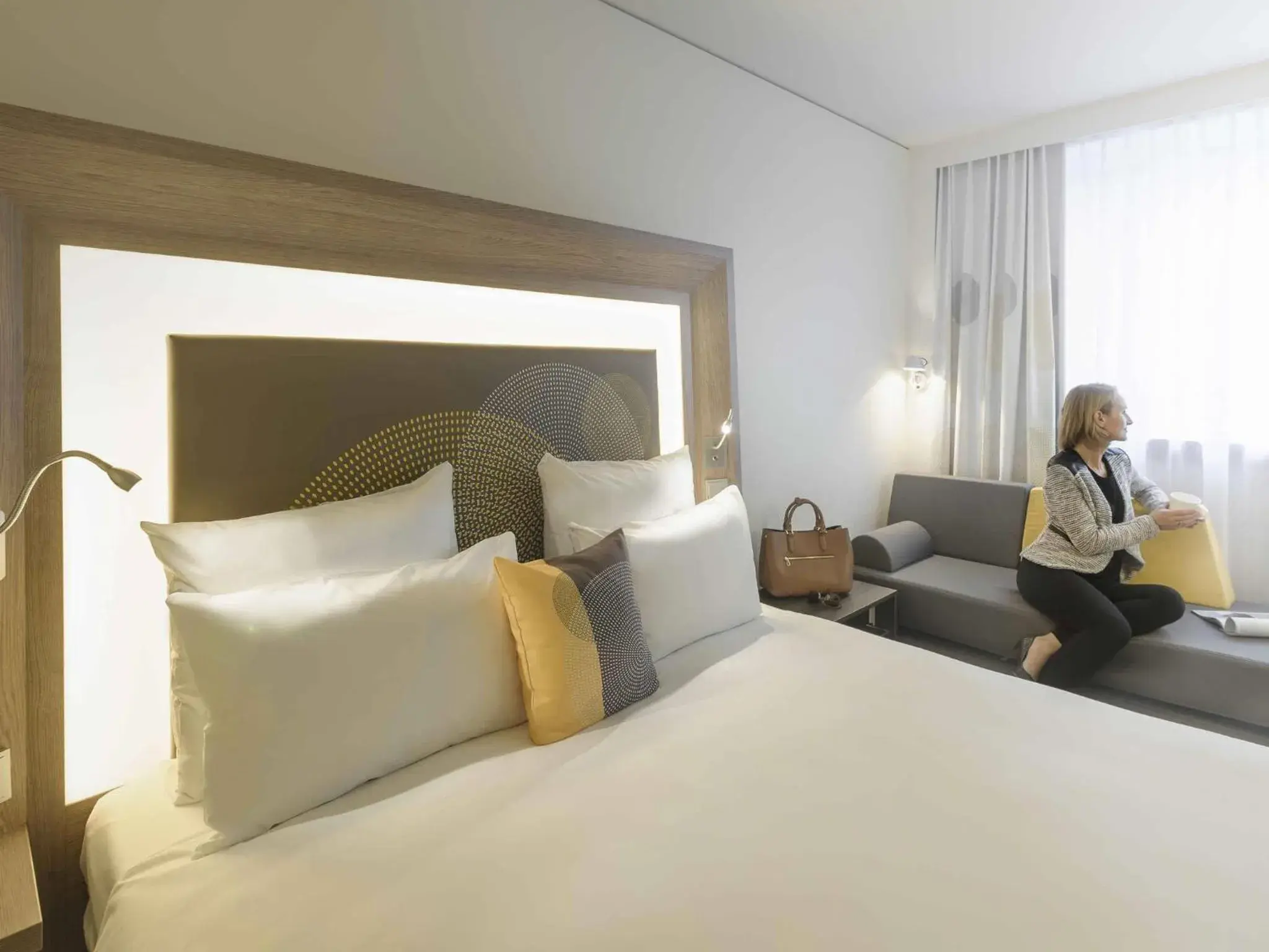 Standard Double Room with Sofa in Novotel München City Arnulfpark Standard Double Room with Sofa in Novotel München City Arnulfpark