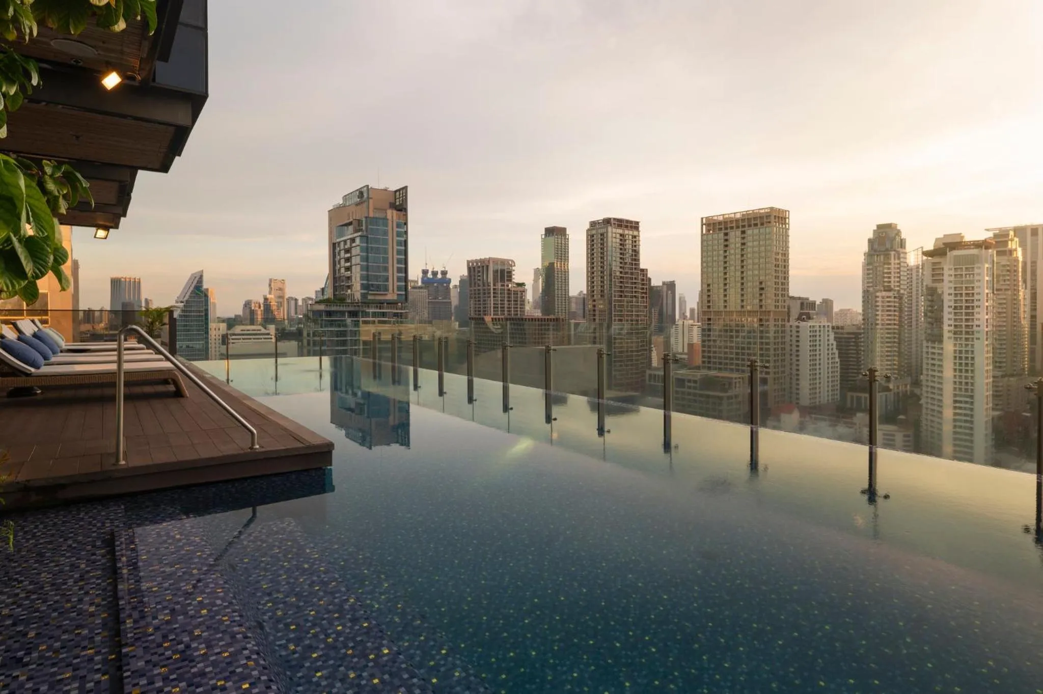 Swimming pool in Hotel Indigo Bangkok Wireless Road by IHG