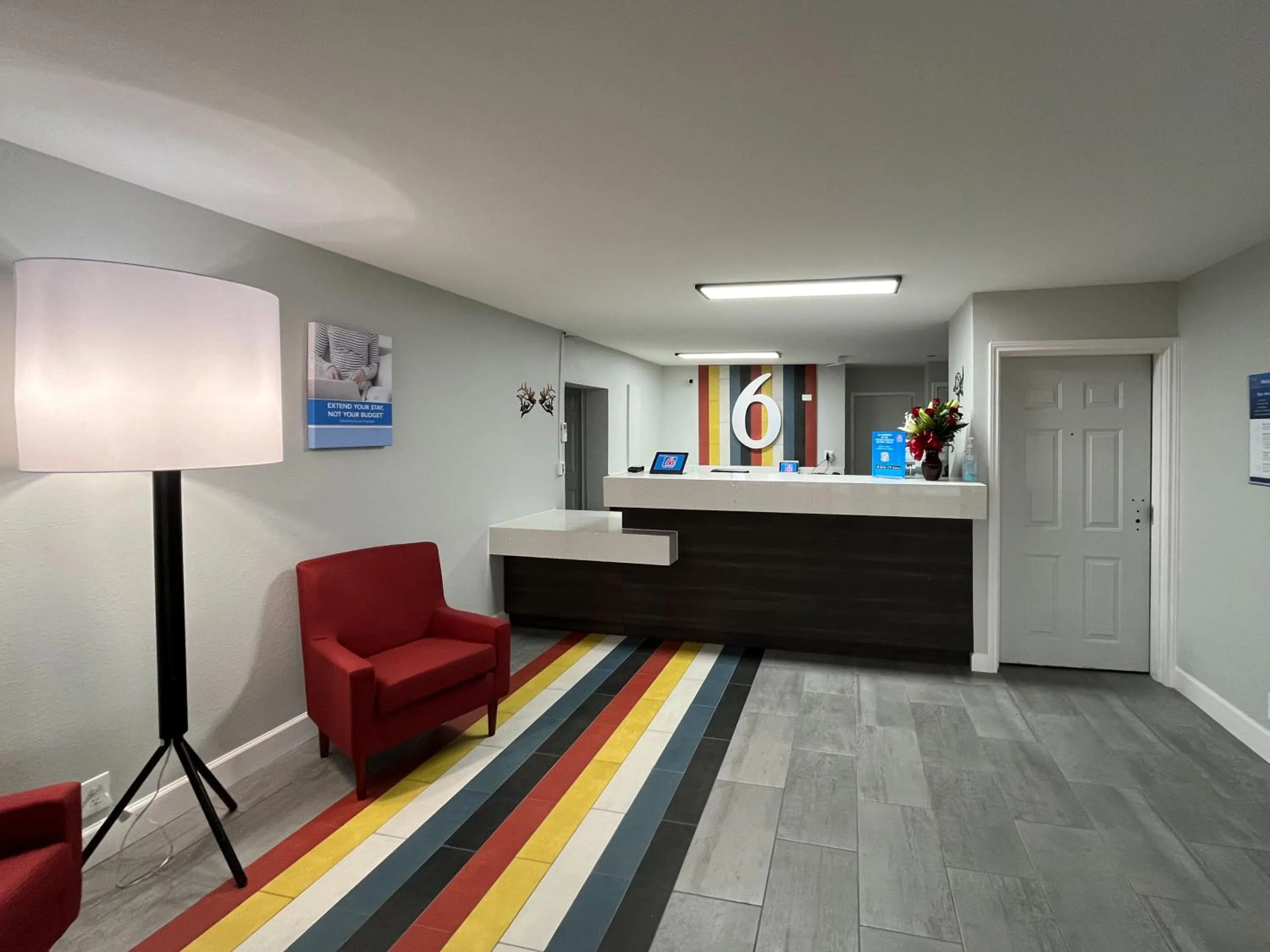 Lobby or reception in Studio 6 Conroe, TX