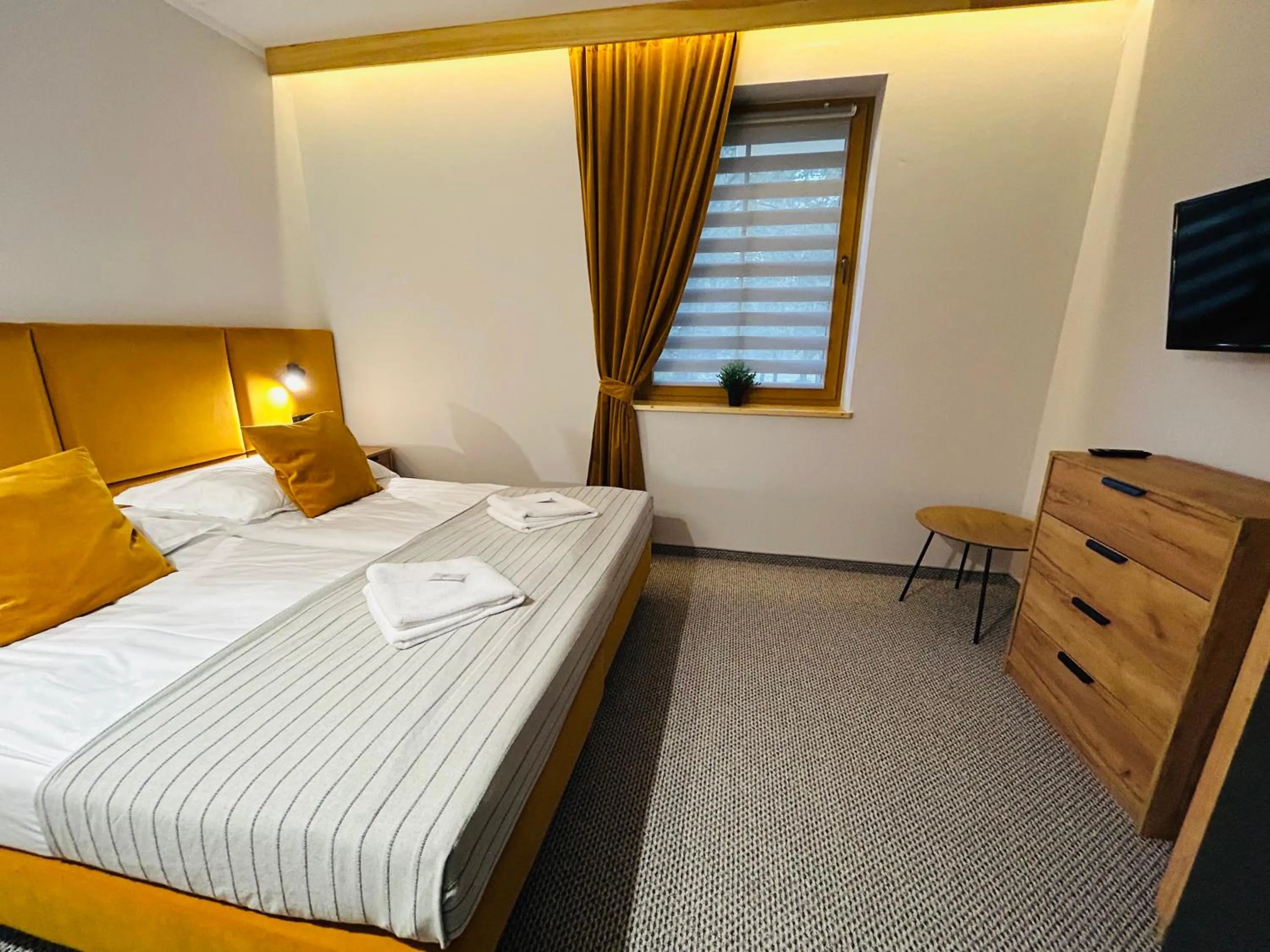 Bed in Hotel Czerwone Korale