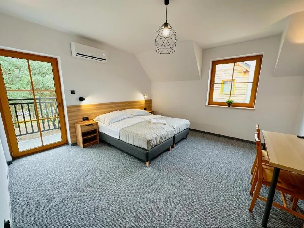 Bed in Hotel Czerwone Korale