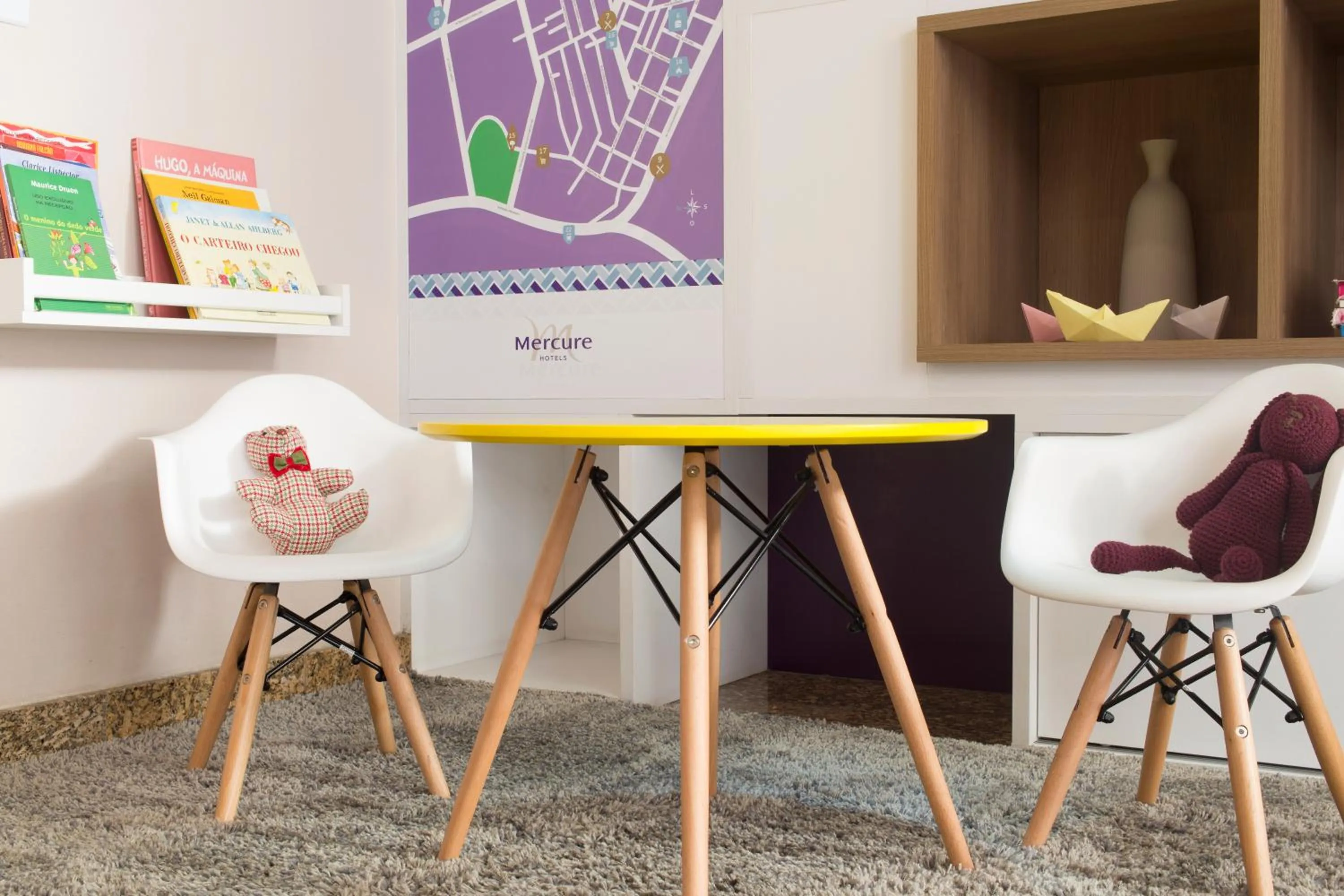 Library in Mercure Sao Paulo Vila Olimpia