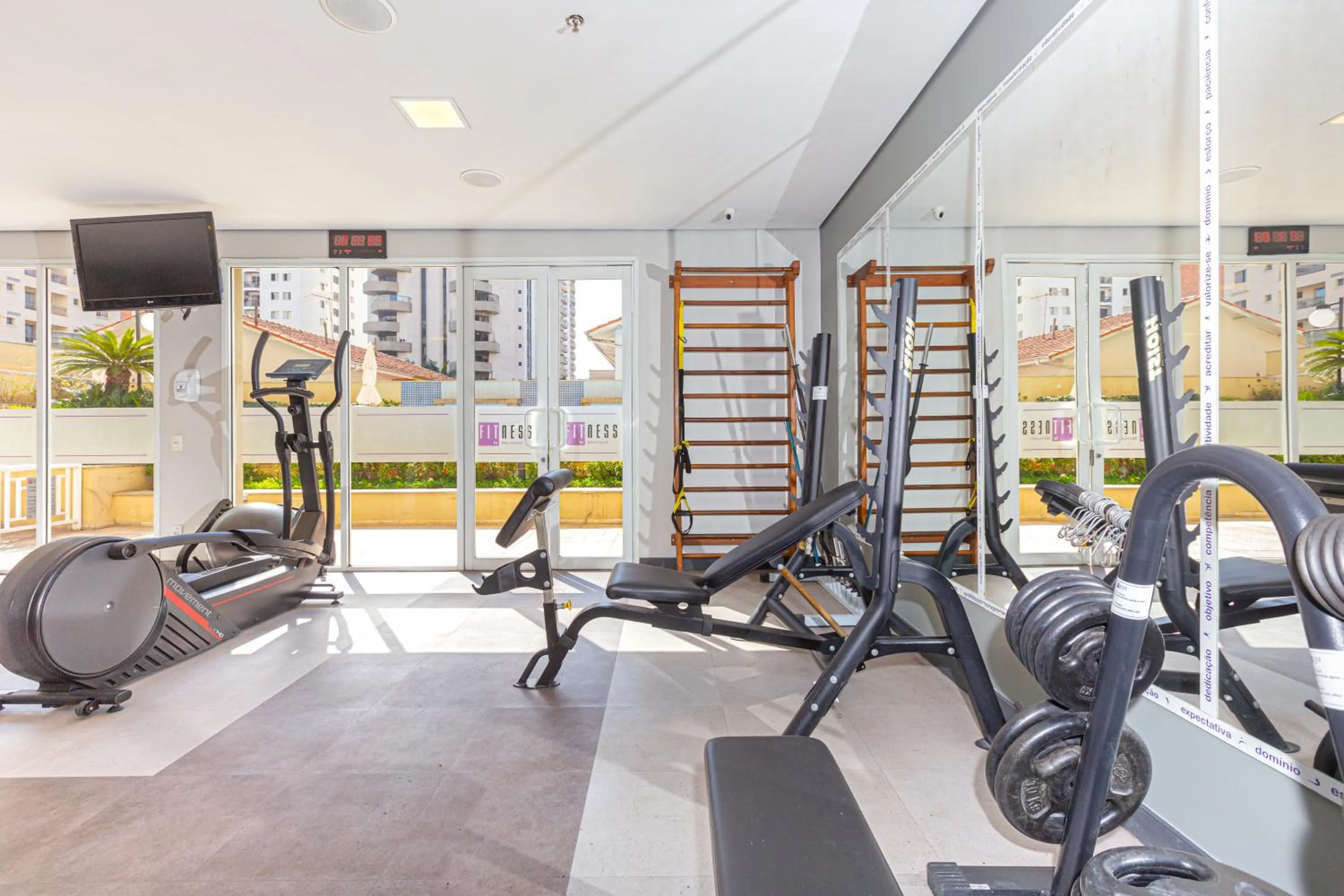 Fitness centre/facilities in Mercure Sao Paulo Vila Olimpia