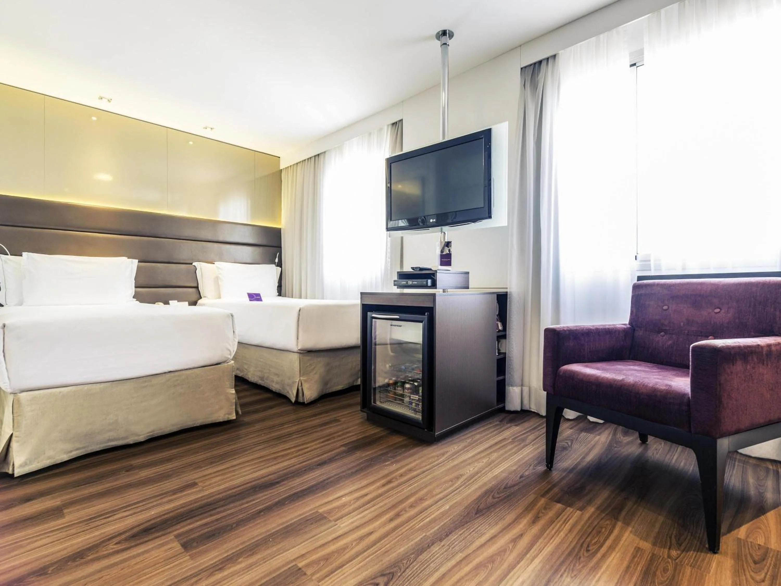 Bedroom, Bed in Mercure Sao Paulo Vila Olimpia