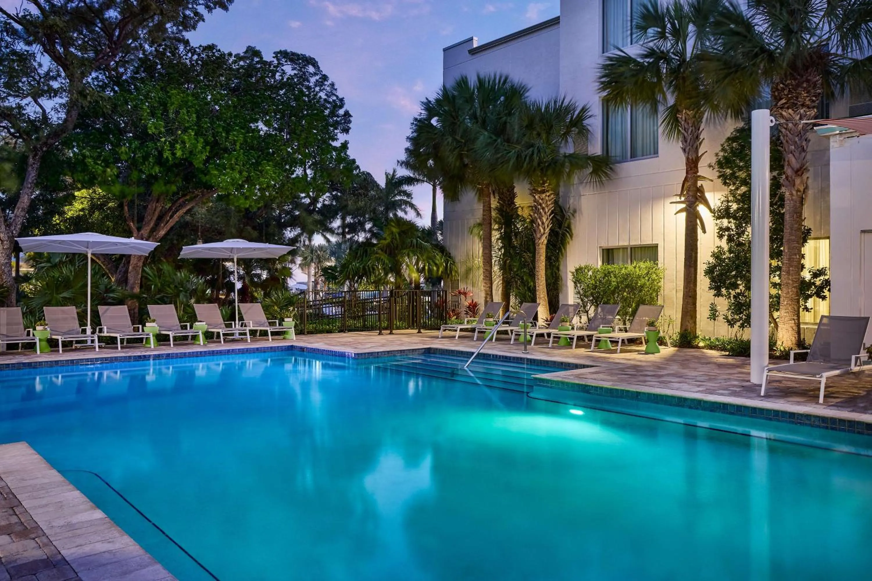 Pool view in Faro Blanco Resort & Yacht Club Marathon, Curio by Hilton