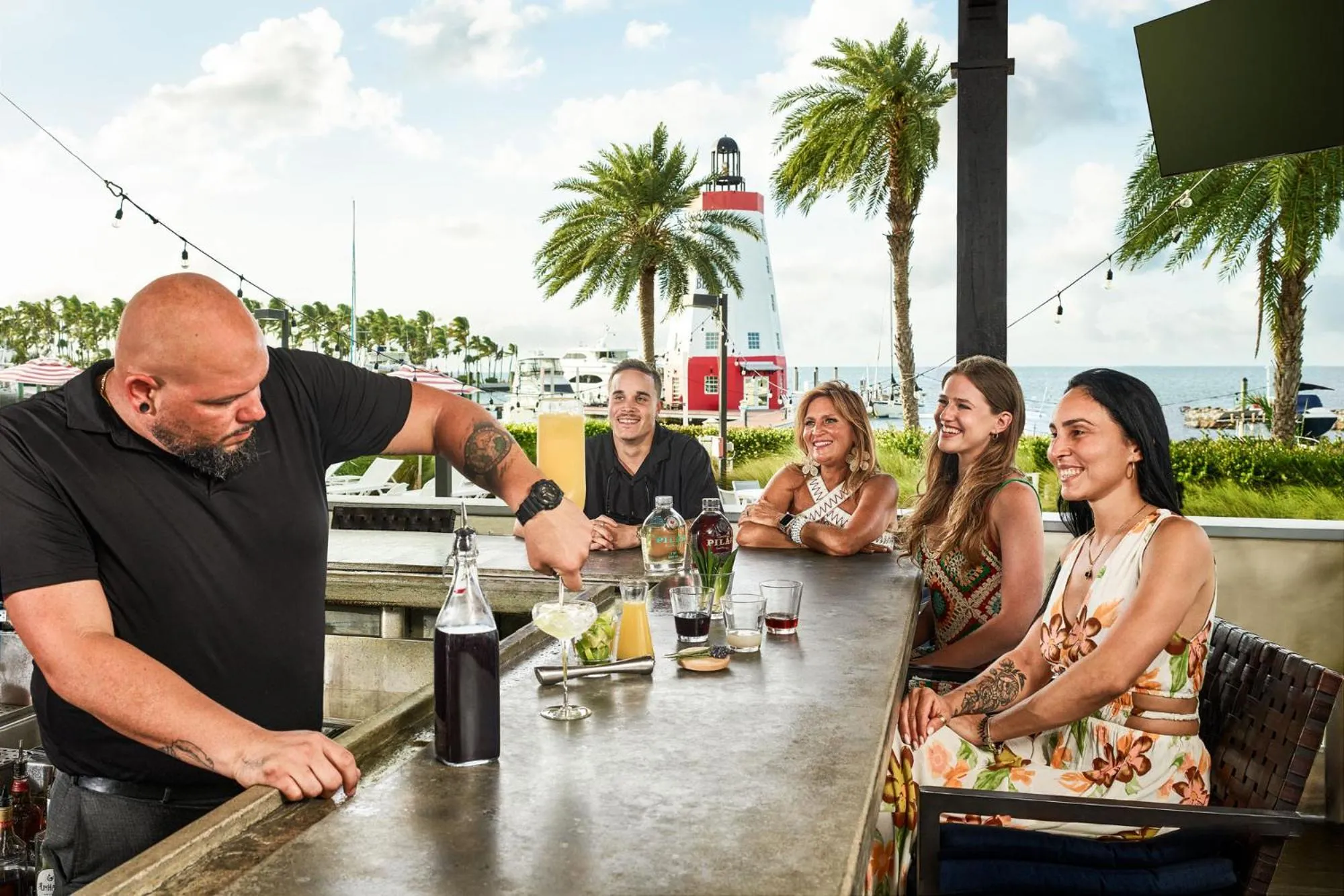 Restaurant/places to eat in Faro Blanco Resort & Yacht Club Marathon, Curio by Hilton