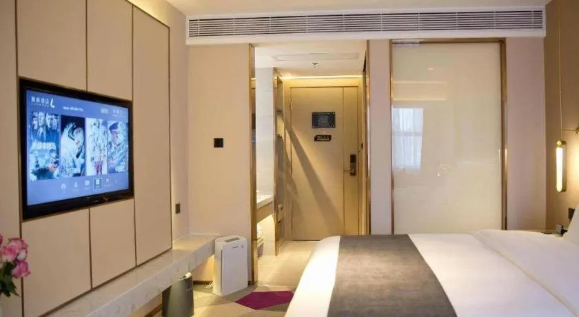 Bed in Lavande Hotel Shenzhen Dongmen Shuibeicuizhu Metro Station