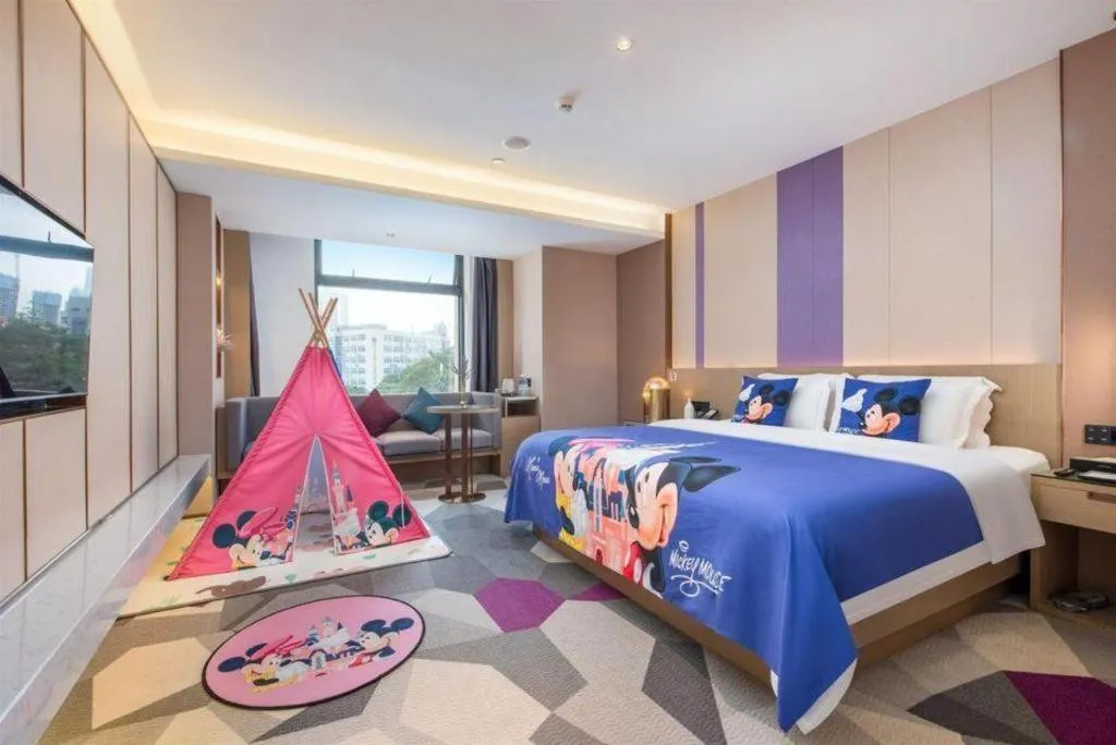 Bed in Lavande Hotel Shenzhen Dongmen Shuibeicuizhu Metro Station